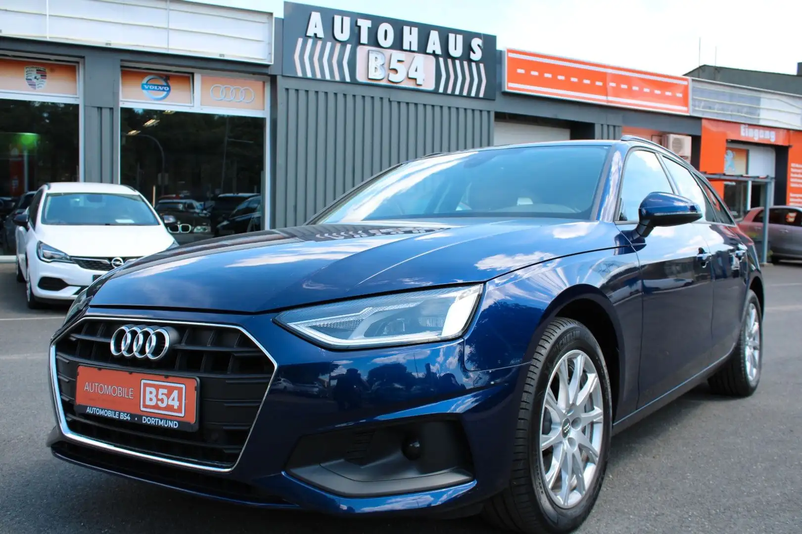 Audi A4 Avant 40 TDI/NAVI/1 HAND/B&O/SHZ/MMI/LED/TOP/ Blau - 1