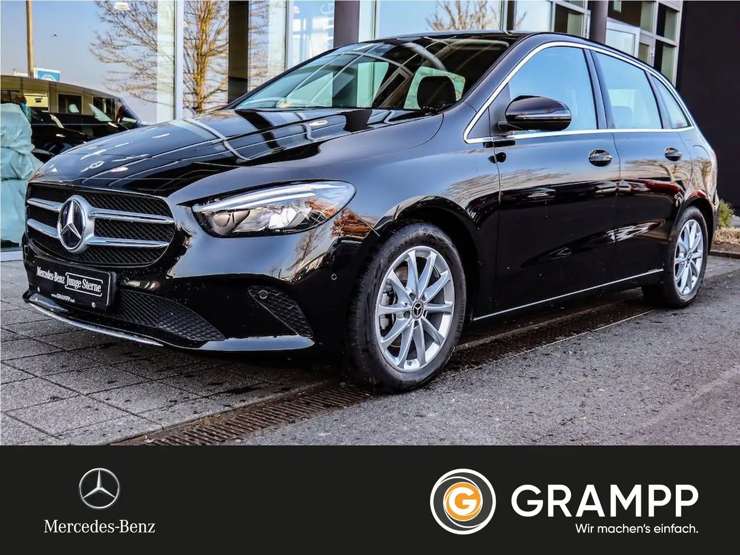 Mercedes-Benz B 200 Progressive AHK/el. Heckklappe/LED/Navi Schwarz - 1