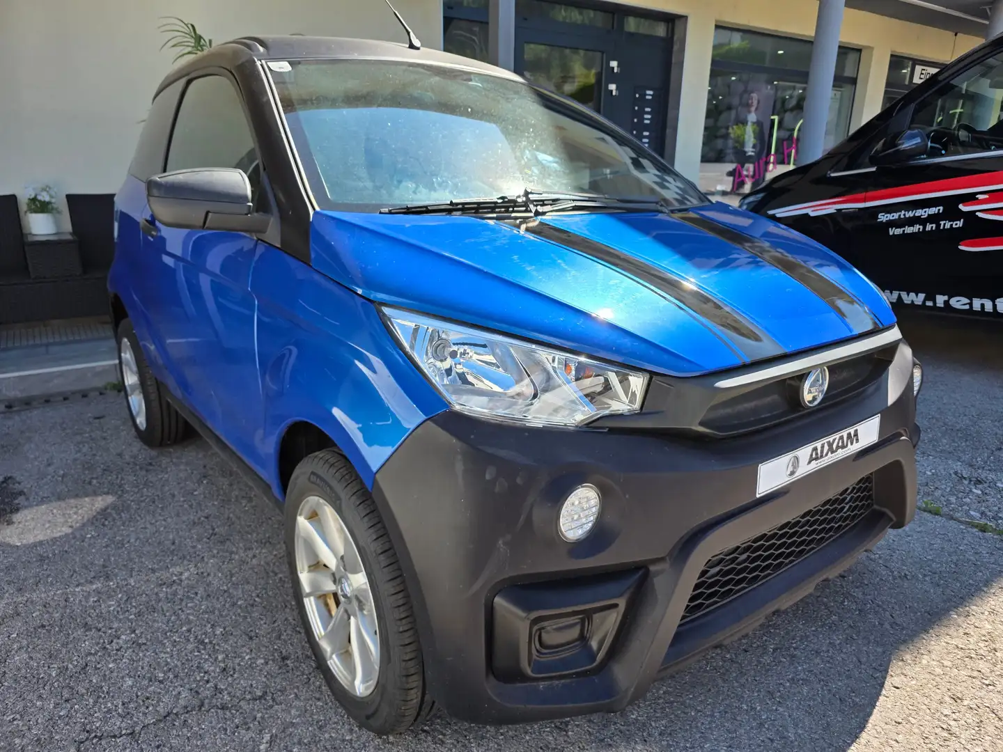 Aixam Crossline Premium Sport 1. Besitz Pickerl und Service NEU Blau - 2