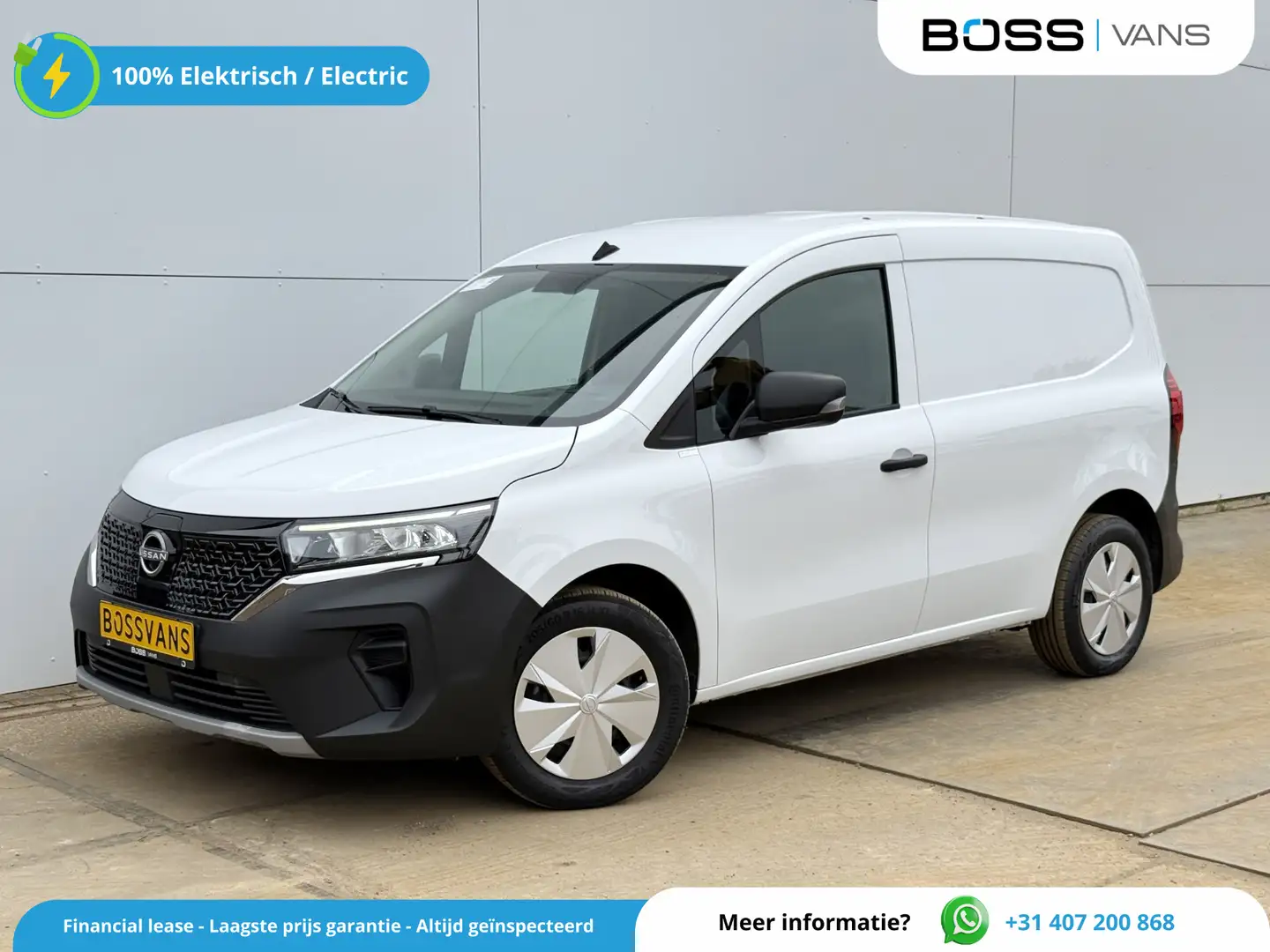 Nissan Townstar EV 45kWh L1 260KM WLTP LED Climate Control Cruise Con Weiß - 1