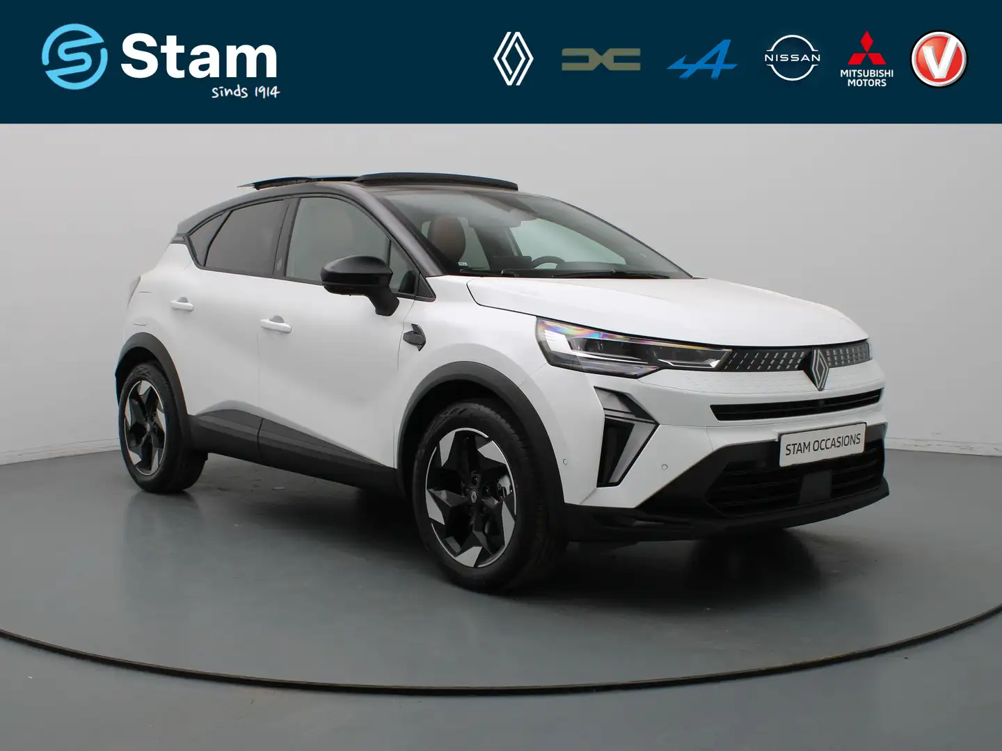 Renault Captur Stam Limité 75 E-Tech 160pk full hybrid techno NIE Blanc - 1