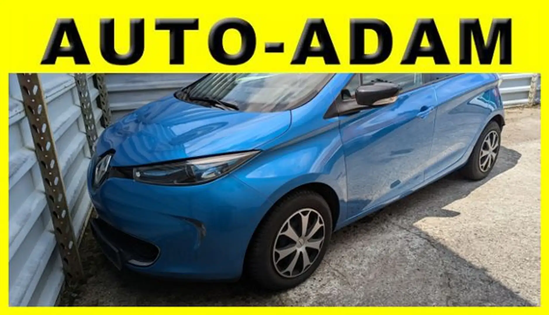 Renault ZOE Zoe Intens 41 KWH Mietbatterie*Automatik*Klima* Blau - 1