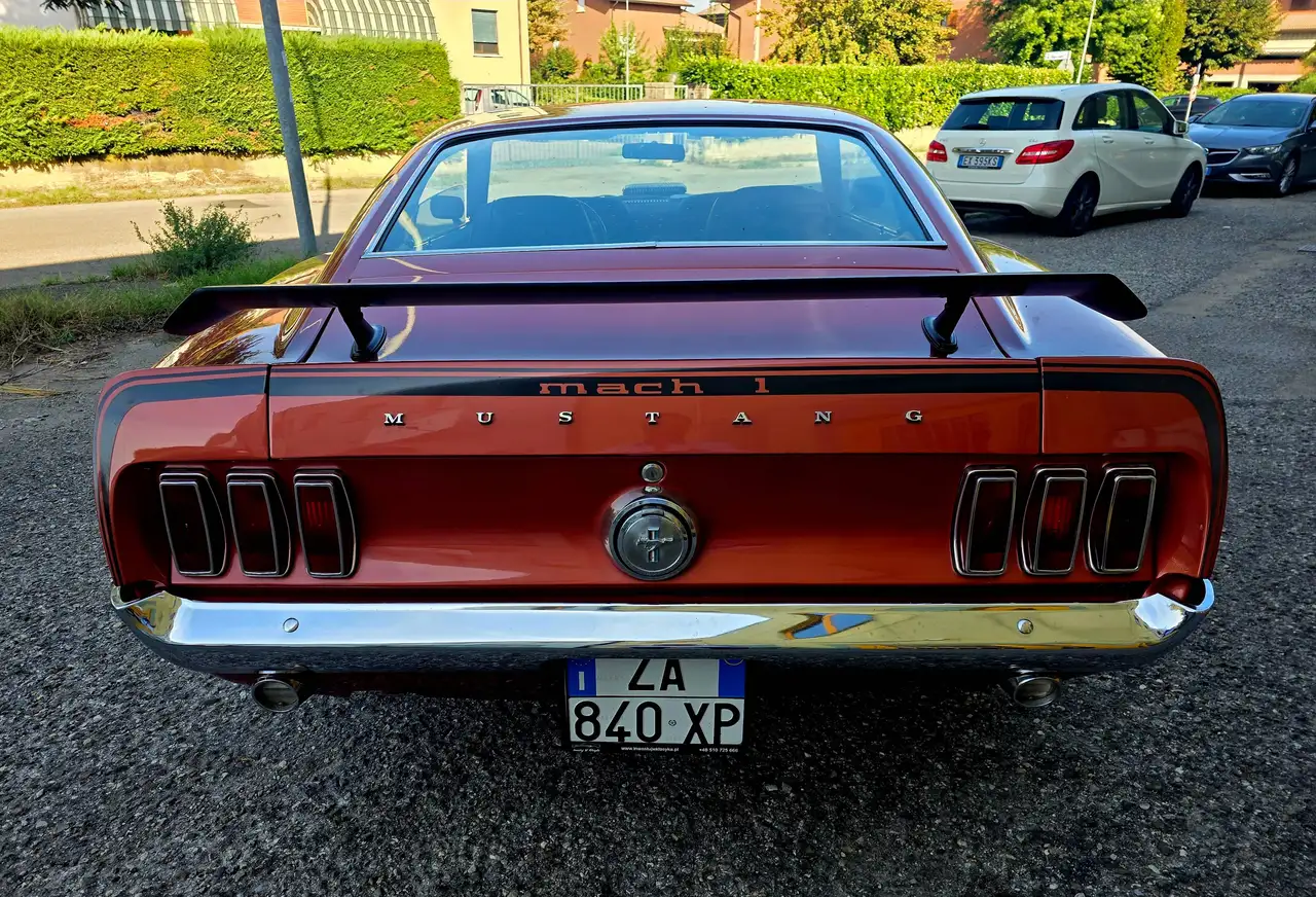 Ford Mustang MACH 1 428 COBRA JET RAM AIR R-CODE – MATCHING NUMBERS, foto 5