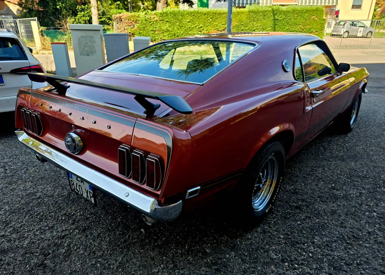 Ford Mustang MACH 1 428 COBRA JET RAM AIR R-CODE – MATCHING NUMBERS, foto 6