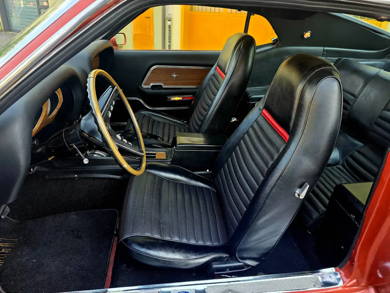 Ford Mustang MACH 1 428 COBRA JET RAM AIR R-CODE – MATCHING NUMBERS, foto 8
