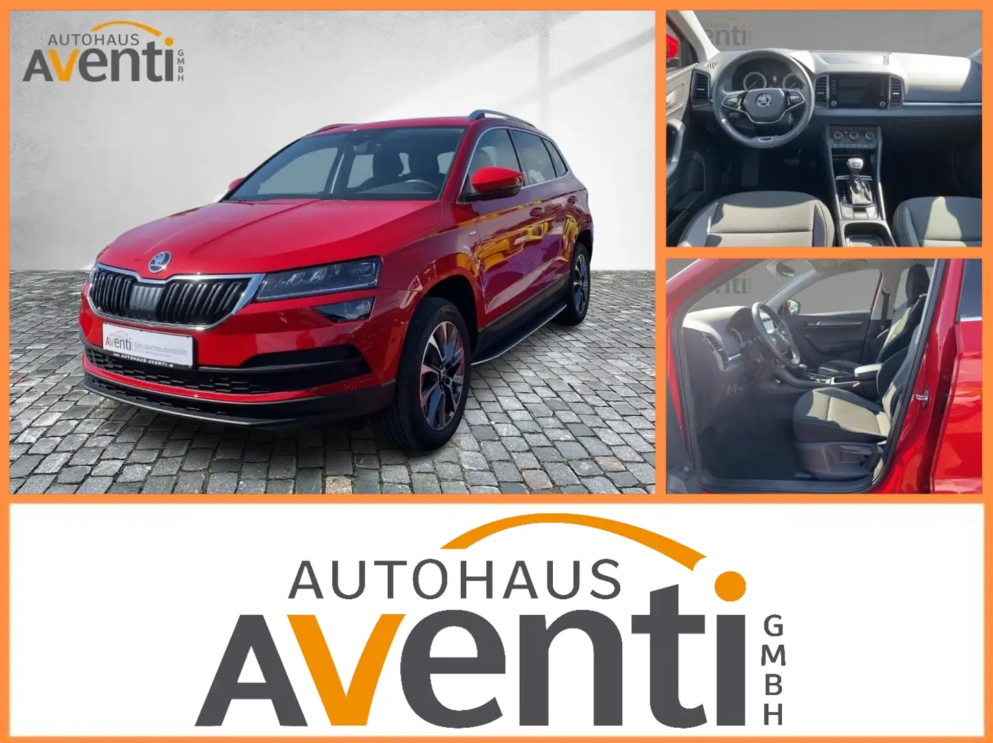 Skoda Karoq Drive 125 Pano*AHK*ACC*DSG*Navi*SpurH+SpurW Rot - 1