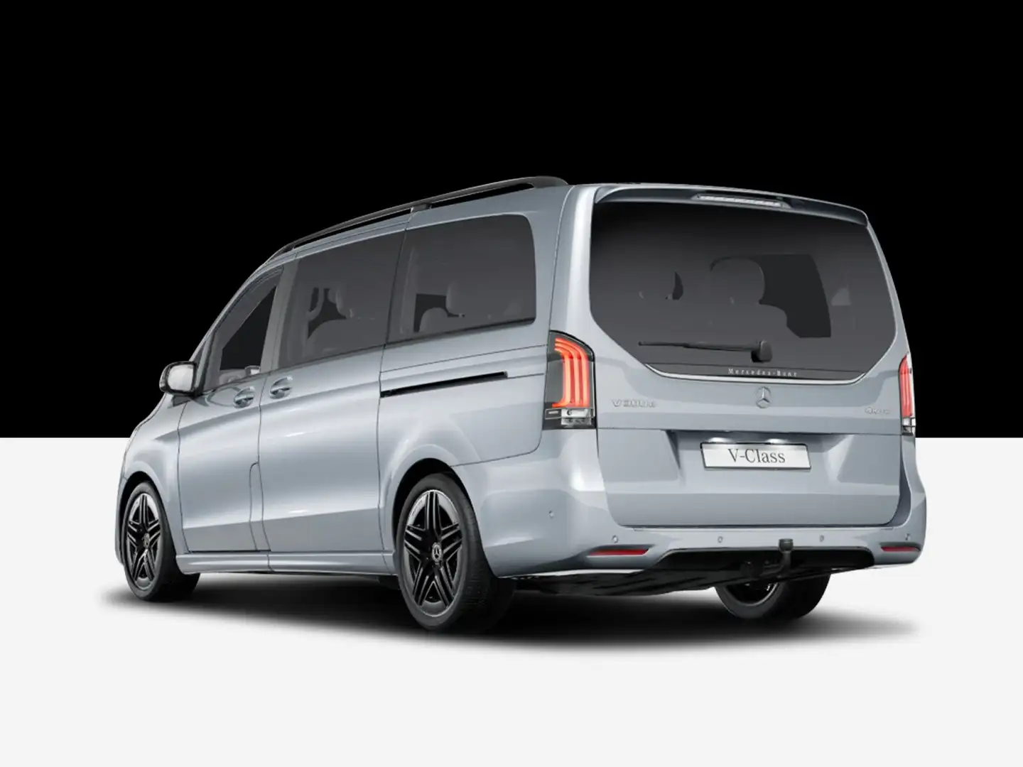 Mercedes-Benz V 300 V 300 d 4MATIC EXCLUSIVE Lang AMG Line/Basic/Navi Argent - 2