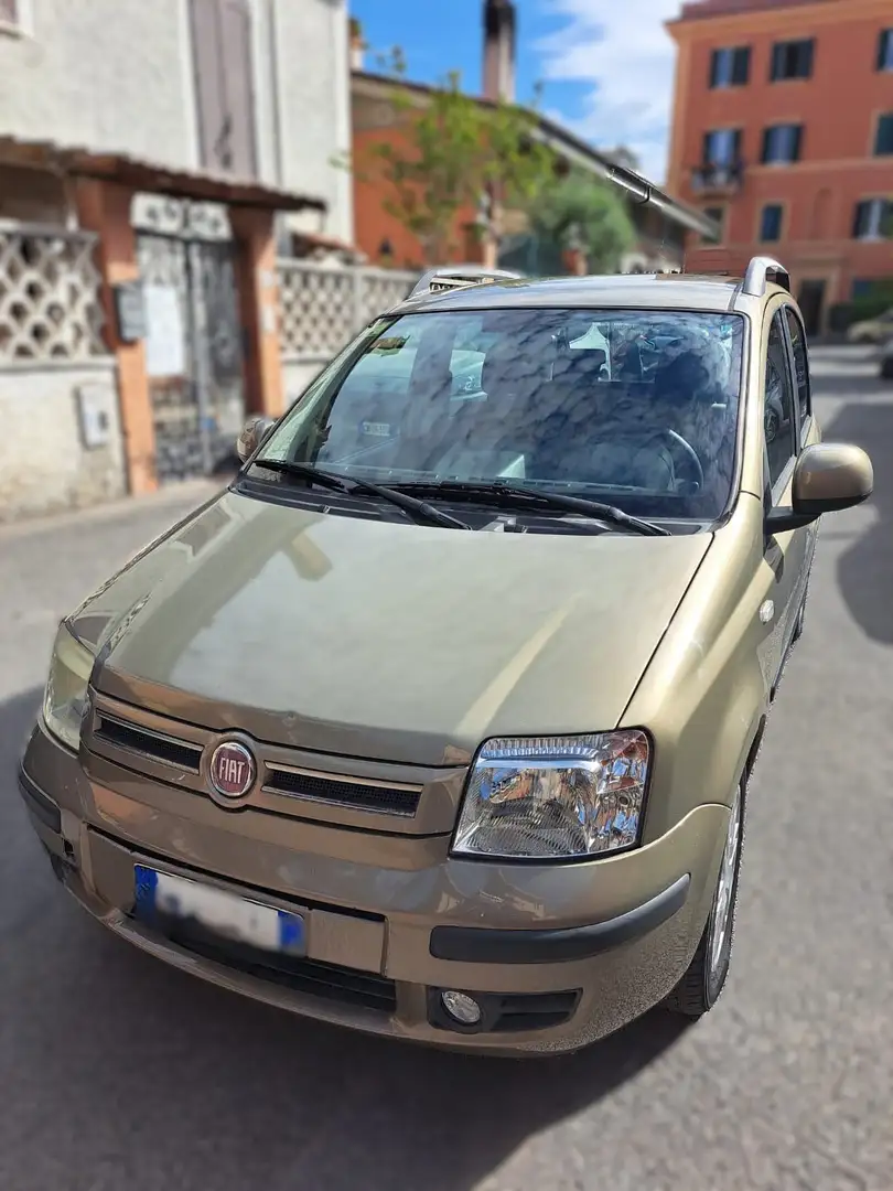 Fiat Panda Panda II 2010 automatica 1.2 emotion dualogic Brąz - 1