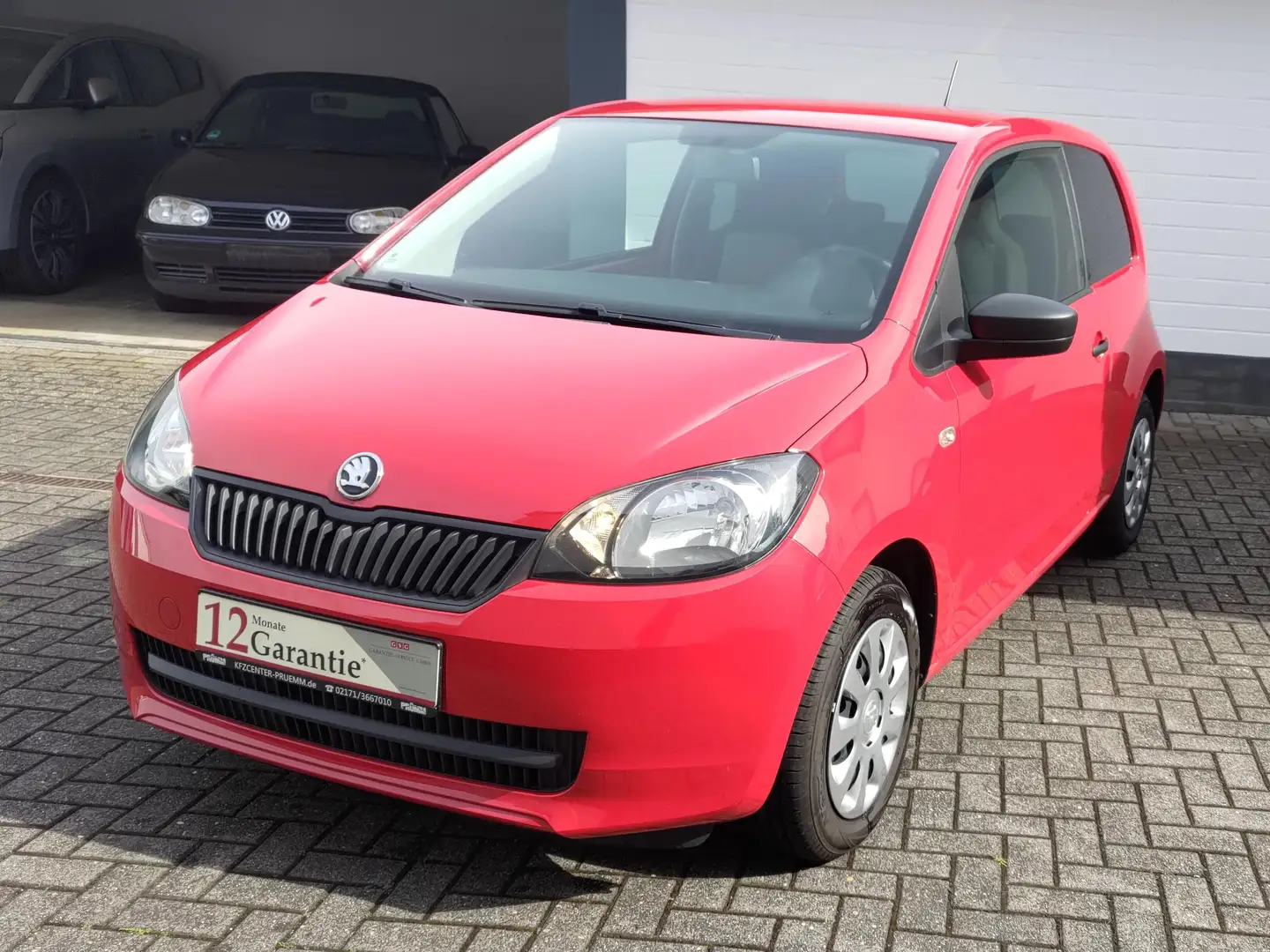 Skoda Citigo Cool Edition/KLIMA/SERVO/ALLWETTER/GARANTIE Rot - 1