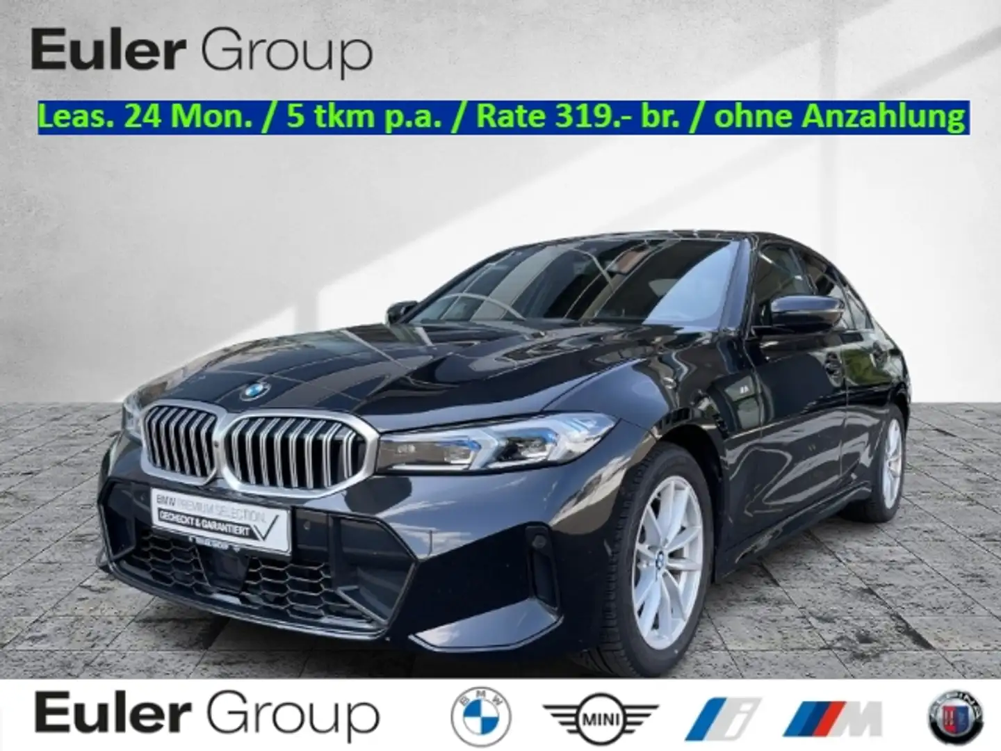 BMW 320 i xD M-Sport ACC 360°Kamera HiFi  K-Zug Navi Prof Schwarz - 1