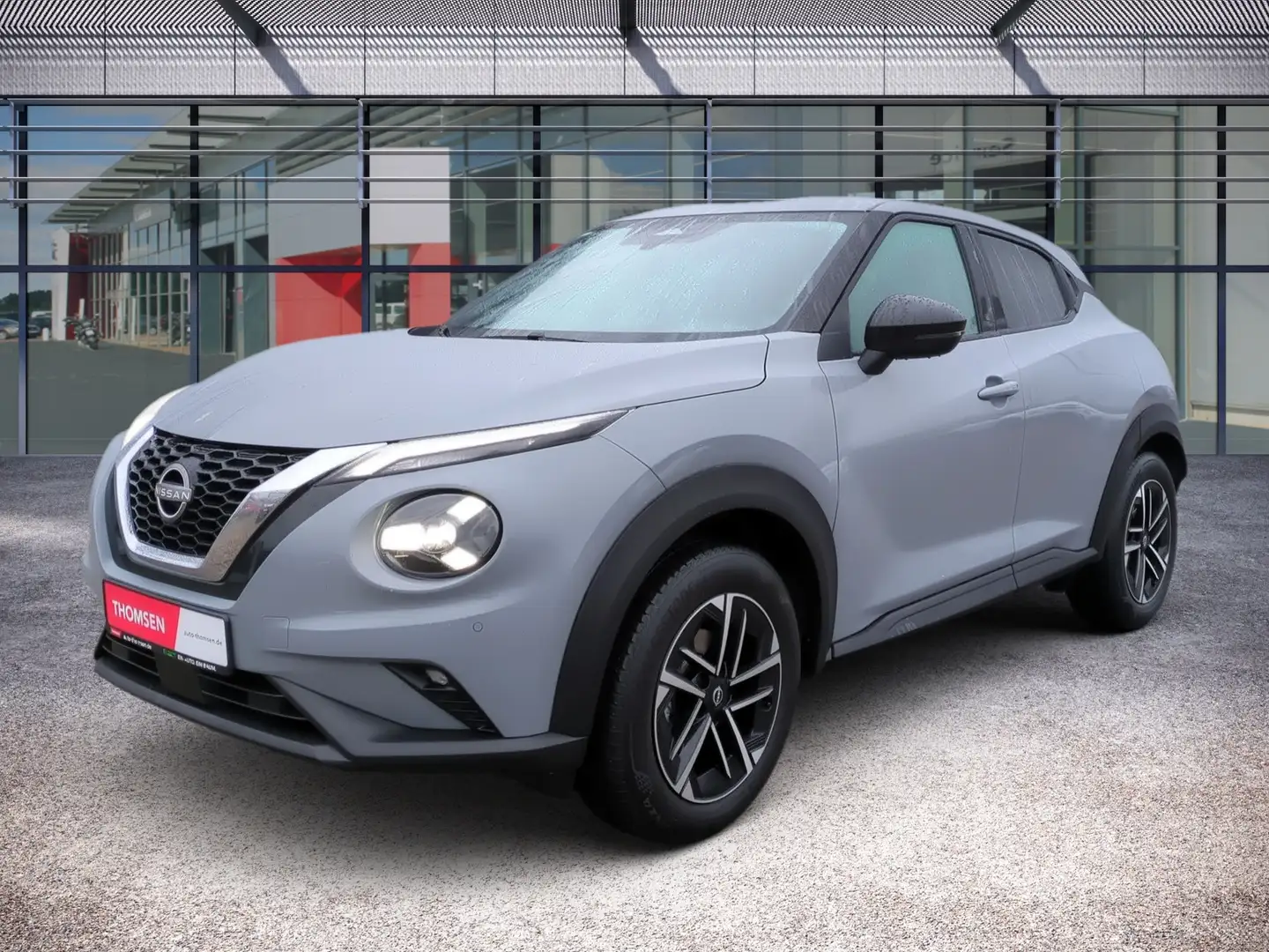 Nissan Juke 1.0 DIG-T N-Connecta LED SpurH Induktion Grijs - 2