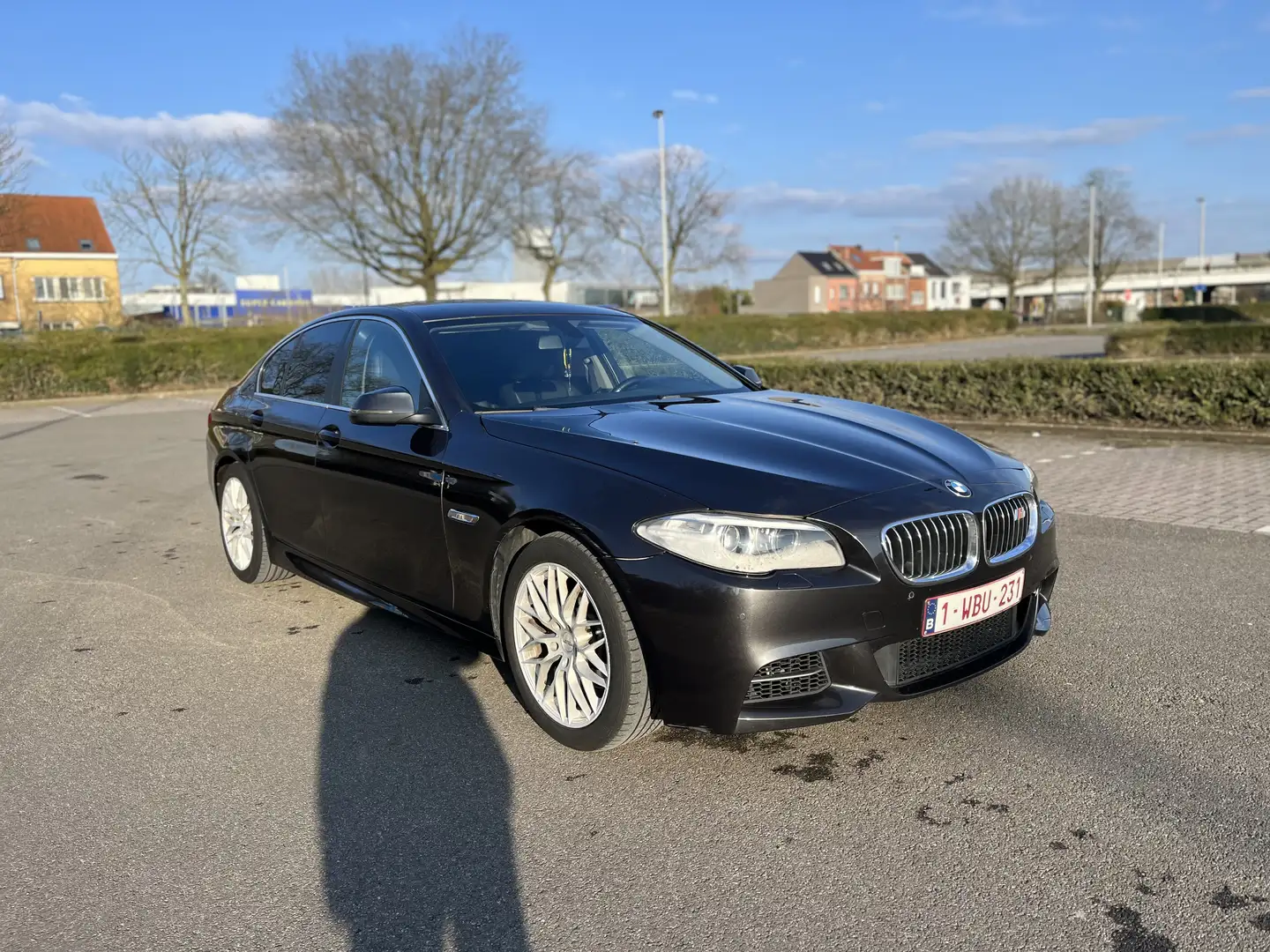 BMW 518 BMW 518D M-pakket 2.0Diesel 220pk Noir - 2