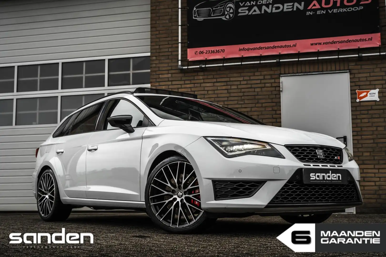 SEAT Leon ST 2.0TSI Cupra 290|DSG|Pano|Schaalstoelen|DCC|LED Blanc - 1