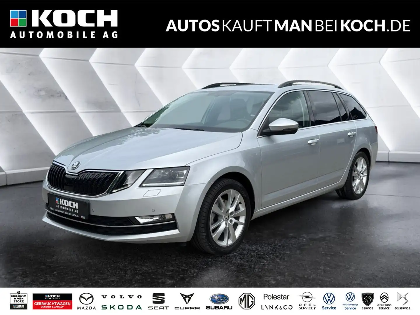 Skoda Octavia Combi 1.4 TSI Style NAVI PDC LED SHZ Klima Silber - 1