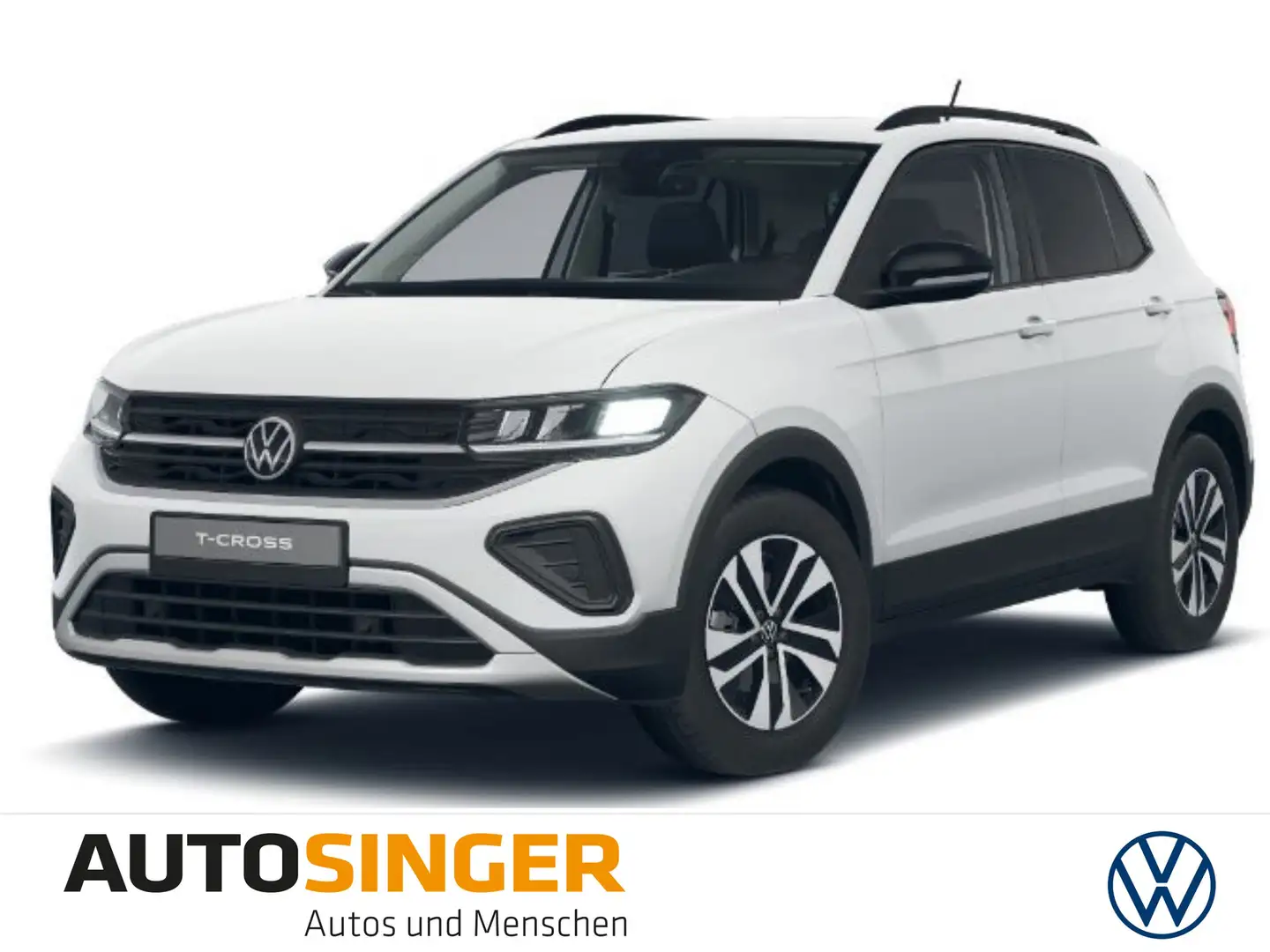 Volkswagen T-Cross ENERGY 1.0 TSI DSG AHK*CAM*ACC*SHZ*LED Blanc - 1
