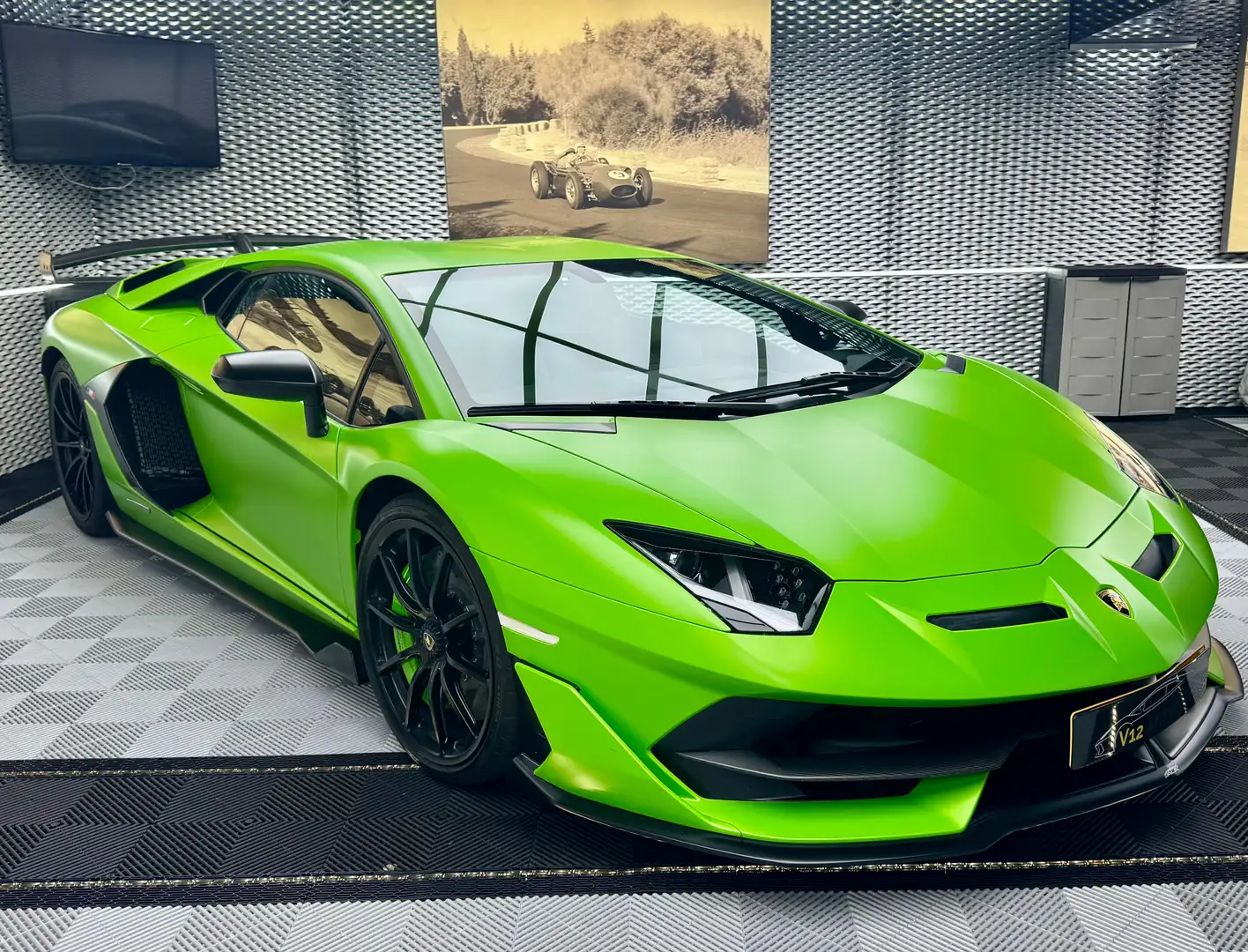 Lamborghini Aventador SVJ Garantie 08/2026 Verde - 1