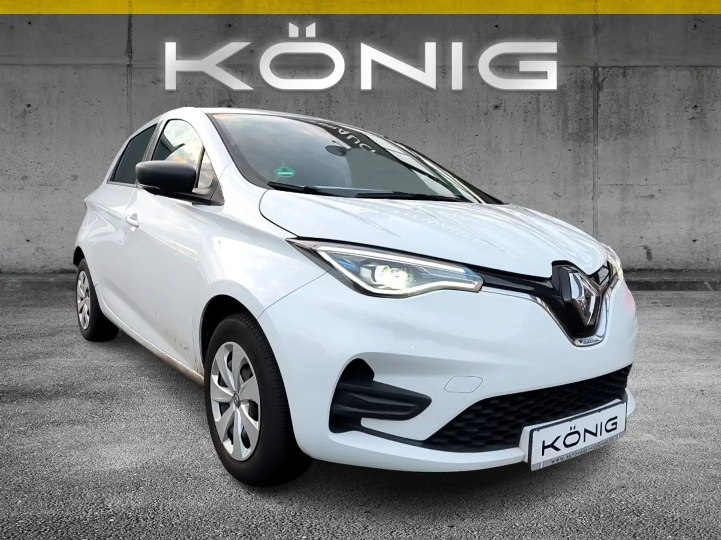 Renault ZOE LIFE Z.E.40 Klima Winter-Paket Batteriemiete Wit - 2