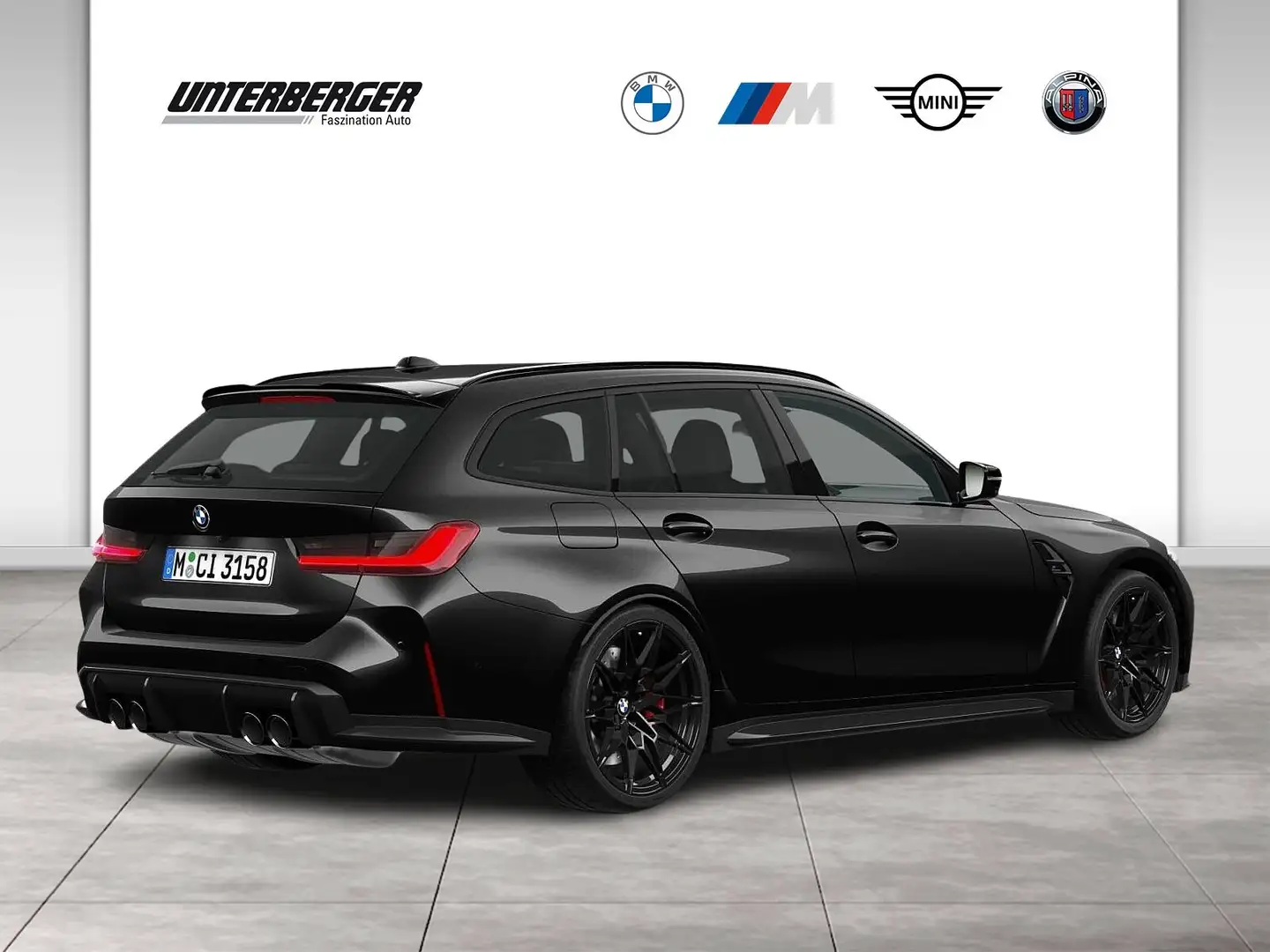 BMW M3 Competition M xDrive Touring Facelift ACC HK Schwarz - 2