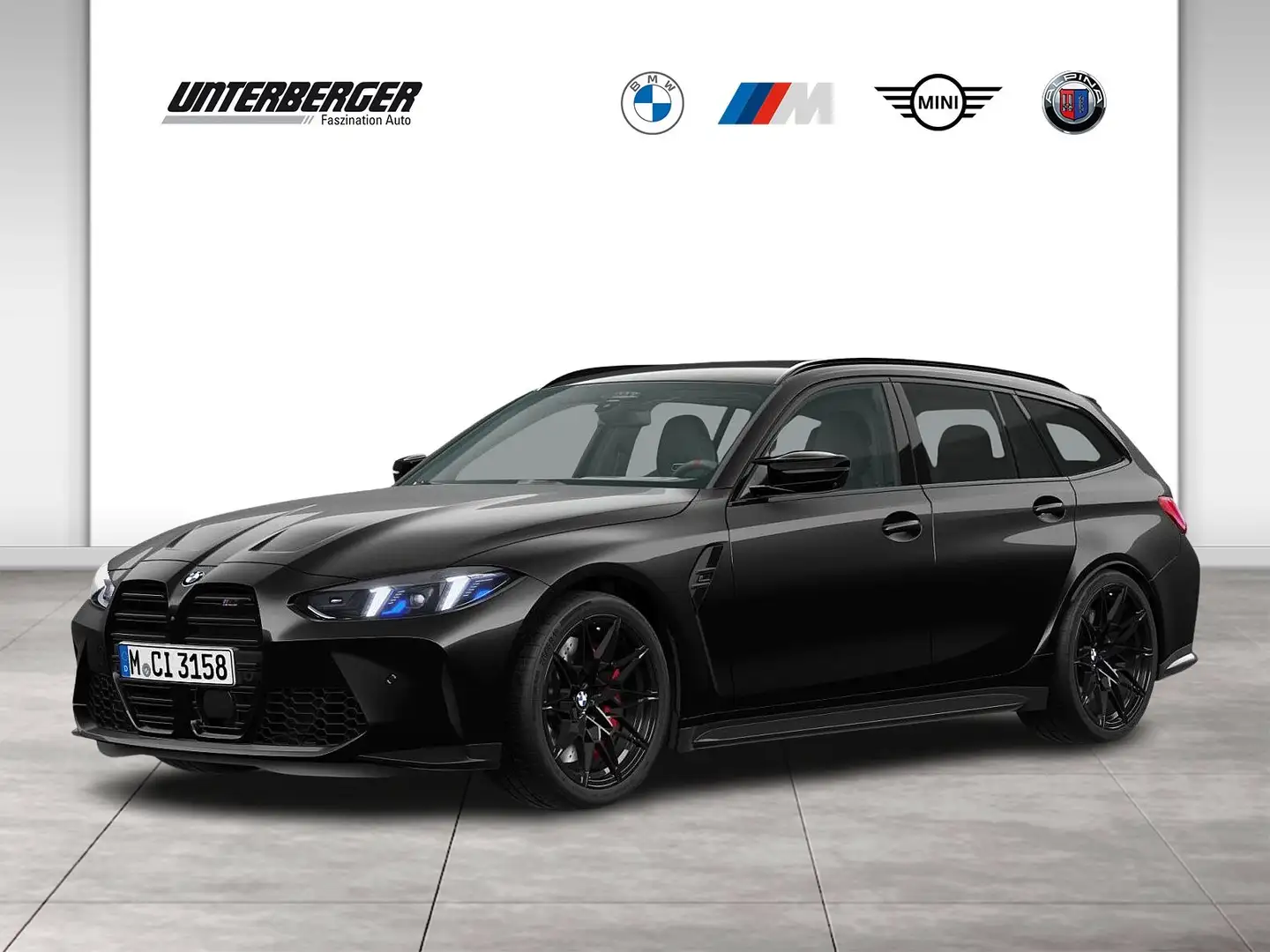 BMW M3 Competition M xDrive Touring Facelift ACC HK Schwarz - 1