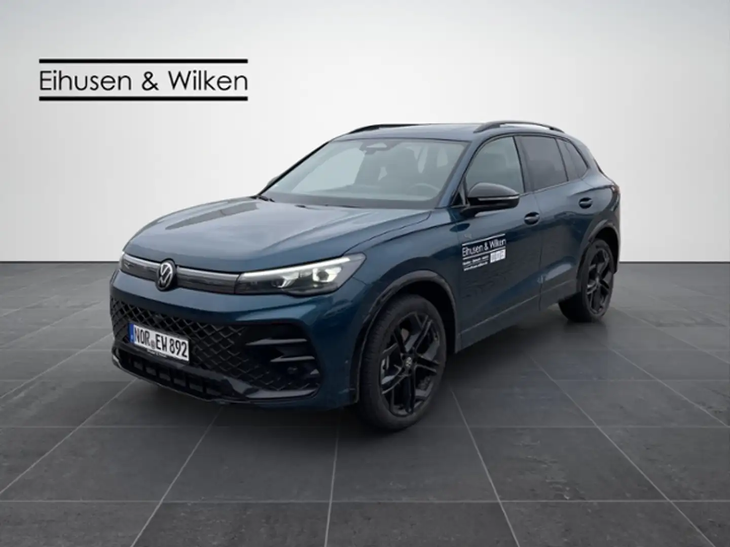 Volkswagen Tiguan 2.0+TDI+DSG+R-LINE+LEDER+MATRIX+HU+ Blau - 2