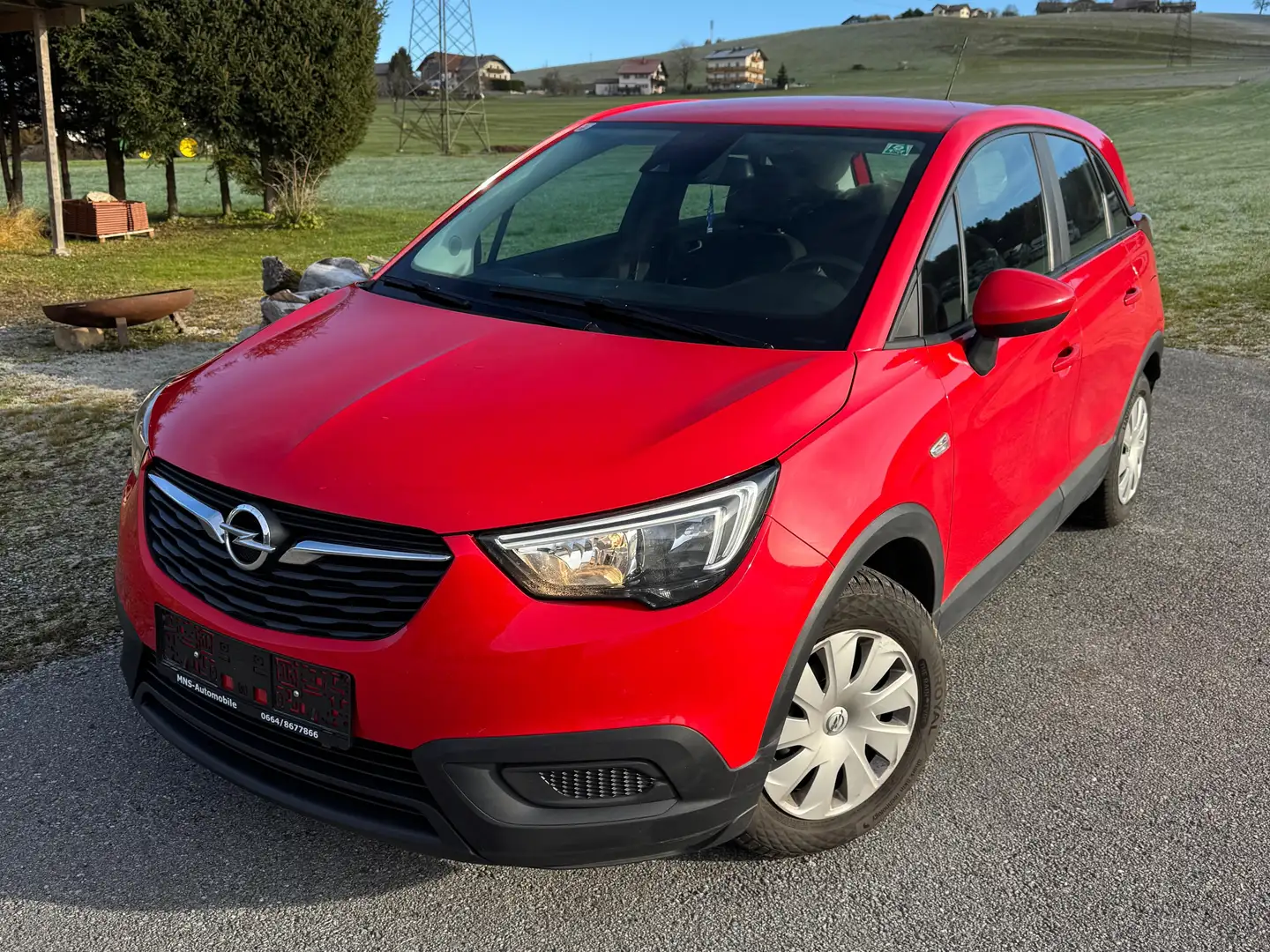Opel Crossland X Crossland X 1,2 - jährliche Service bei Opel. Rot - 1