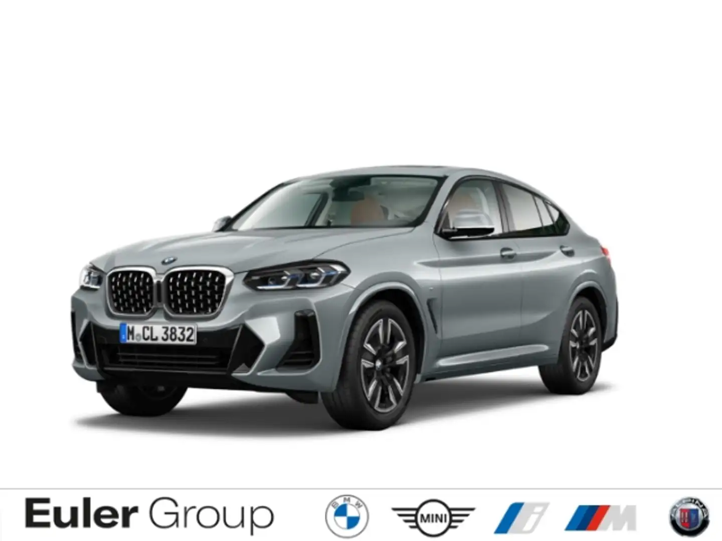 BMW X4 xDrive 20d M-Sport Leder Pano Laser HiFi 19'' Grau - 1
