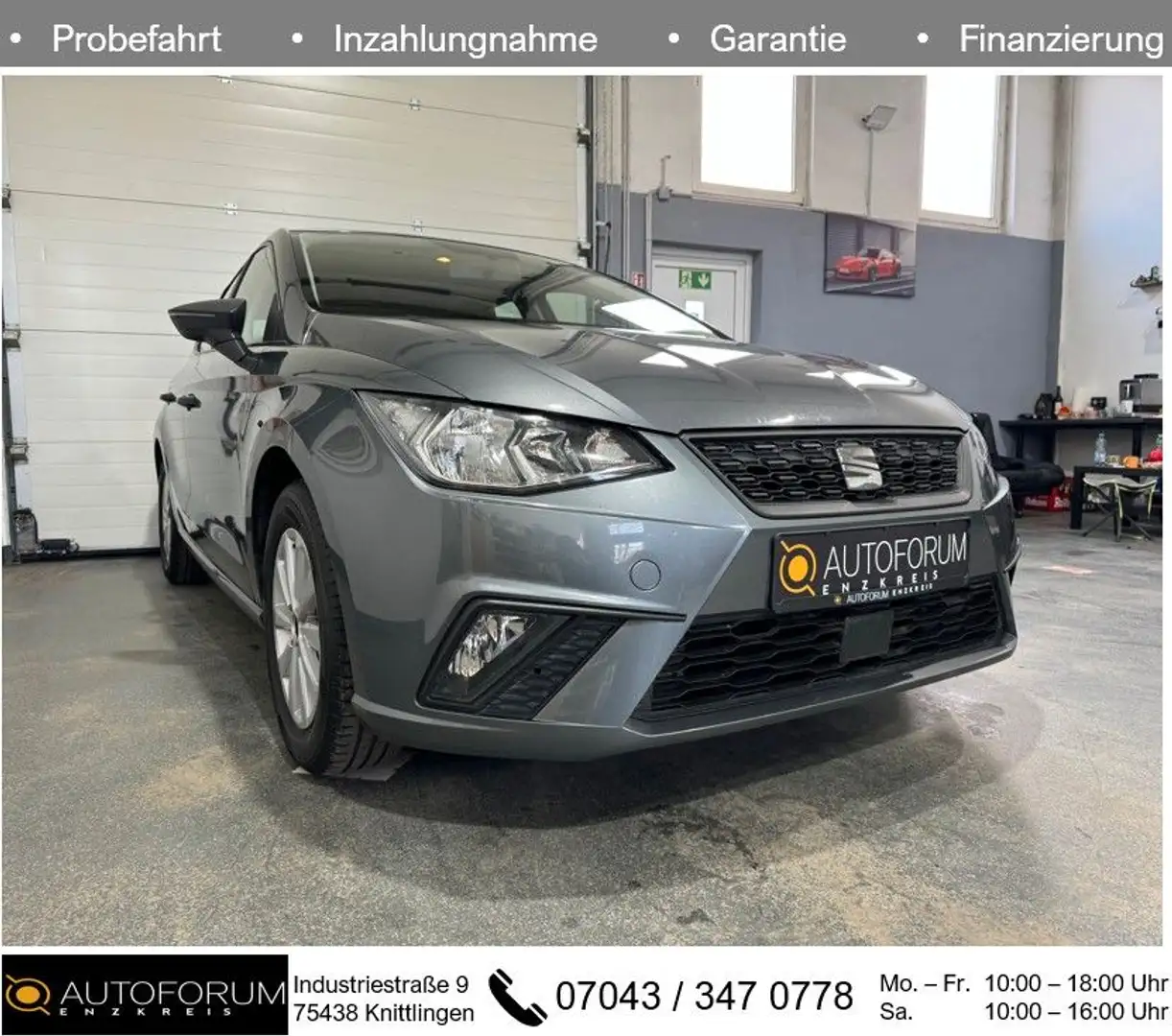 SEAT Ibiza 1.0 TSI *PDC*SHZ*KLIMA* Grau - 1