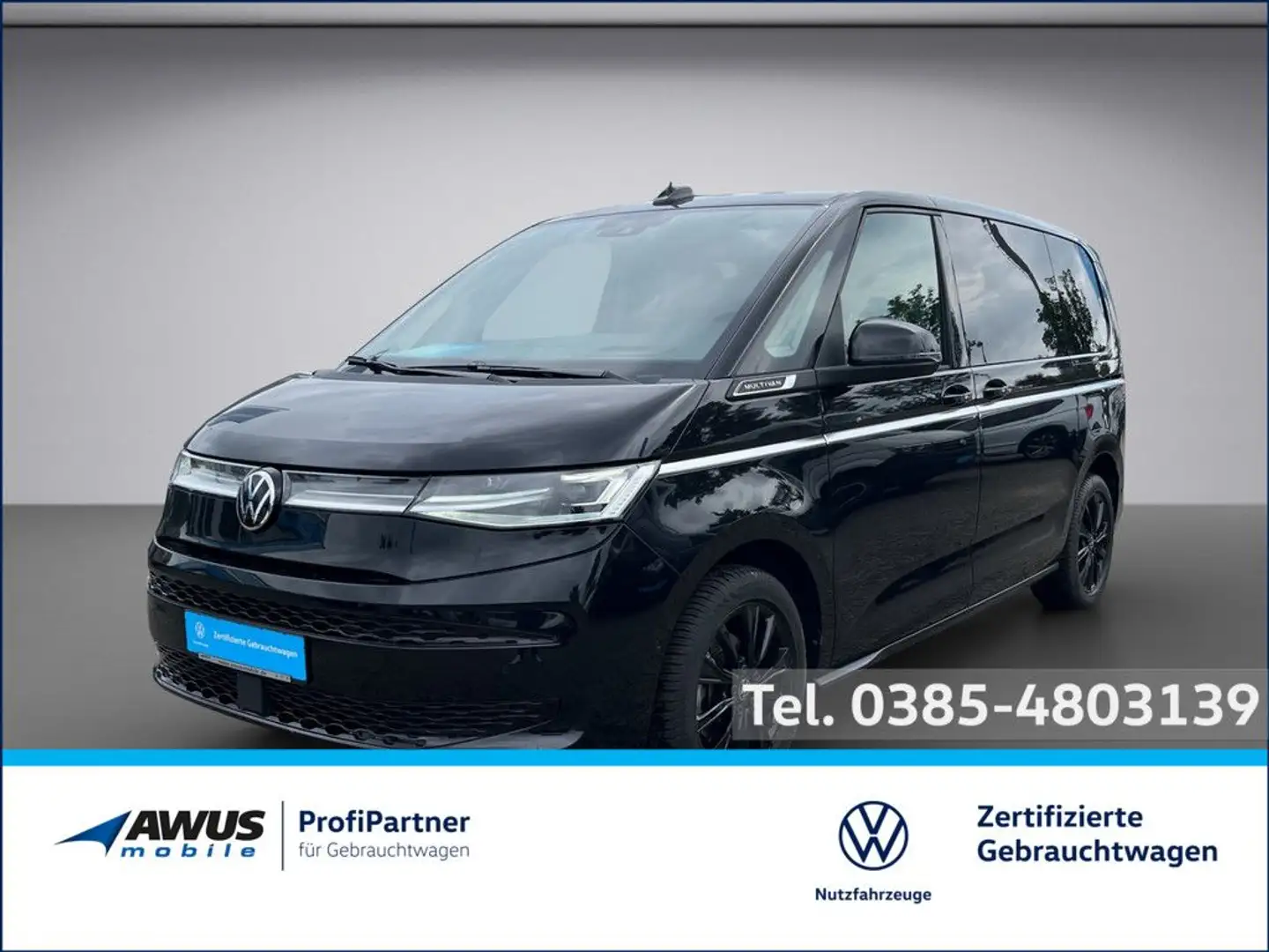 Volkswagen T7 Multivan Style KÜ 2.0TDI 110kW DSG Schwarz - 1