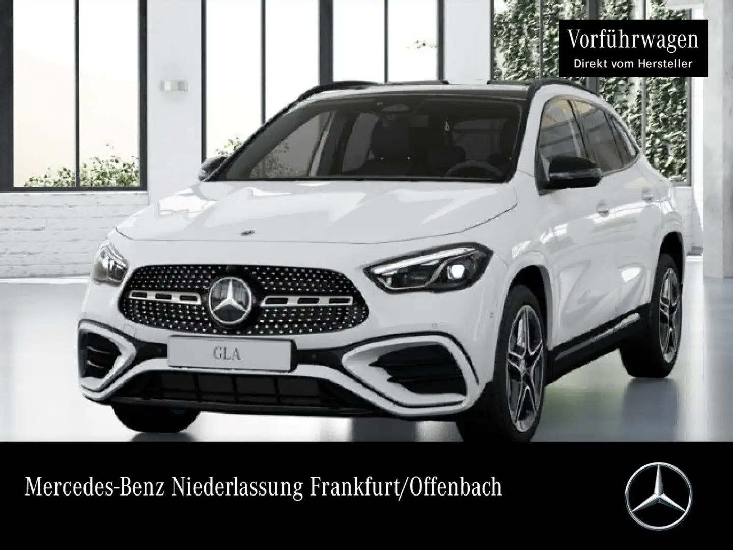 Mercedes-Benz GLA 200 AMG+NIGHT+PANO+360°+MULTIBEAM+19"+TOTW+7G Blanc - 1