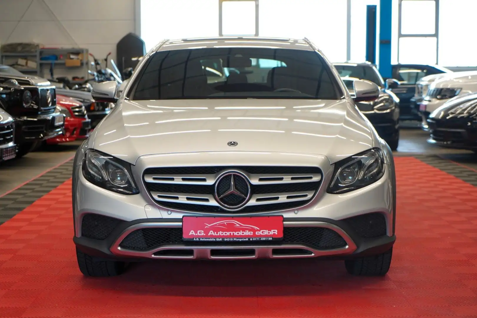 Mercedes-Benz E 220 d T. All-Terrain 4 Matic LED*Spur*Rückfahrk Argento - 2