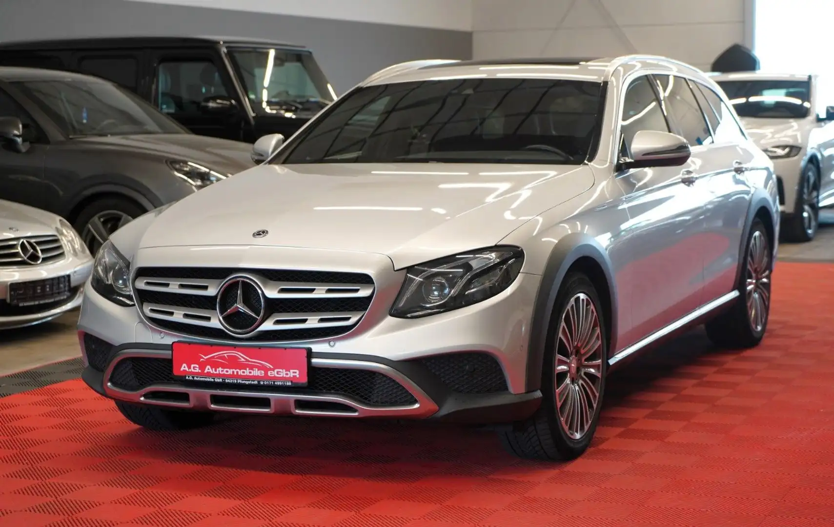 Mercedes-Benz E 220 d T. All-Terrain 4 Matic LED*Spur*Rückfahrk Argento - 1