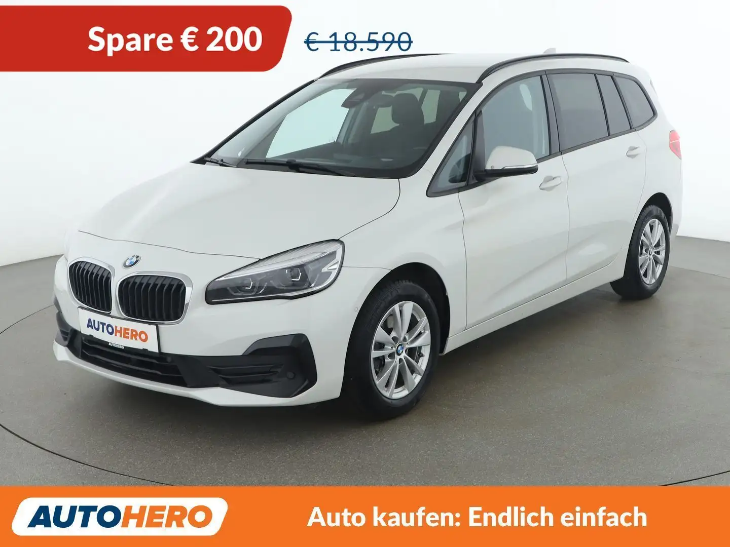 BMW 216 216d Gran Tourer Advantage Weiß - 1