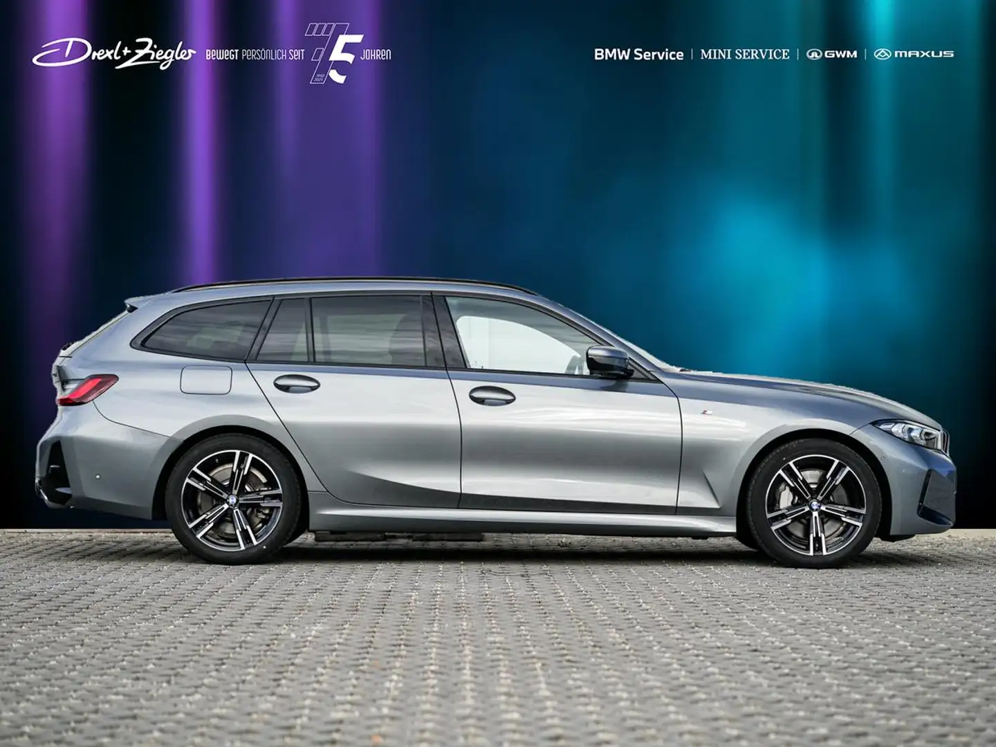 BMW 330 i xDrive Tour M-Sport ACC AHK HiFi Navi ParkA Gri - 2
