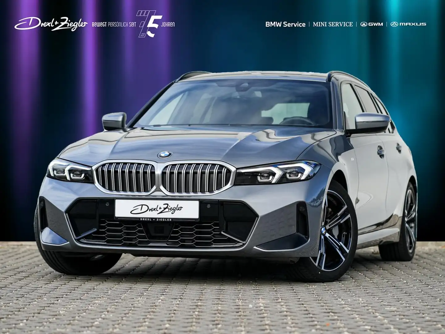 BMW 330 i xDrive Tour M-Sport ACC AHK HiFi Navi ParkA Gri - 1