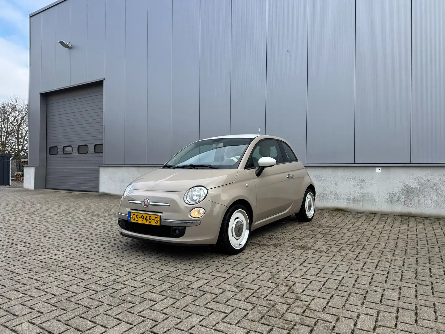 Fiat 500 0.9 TwinAir Turbo Vintage '57 - Limited Edition Beige - 1