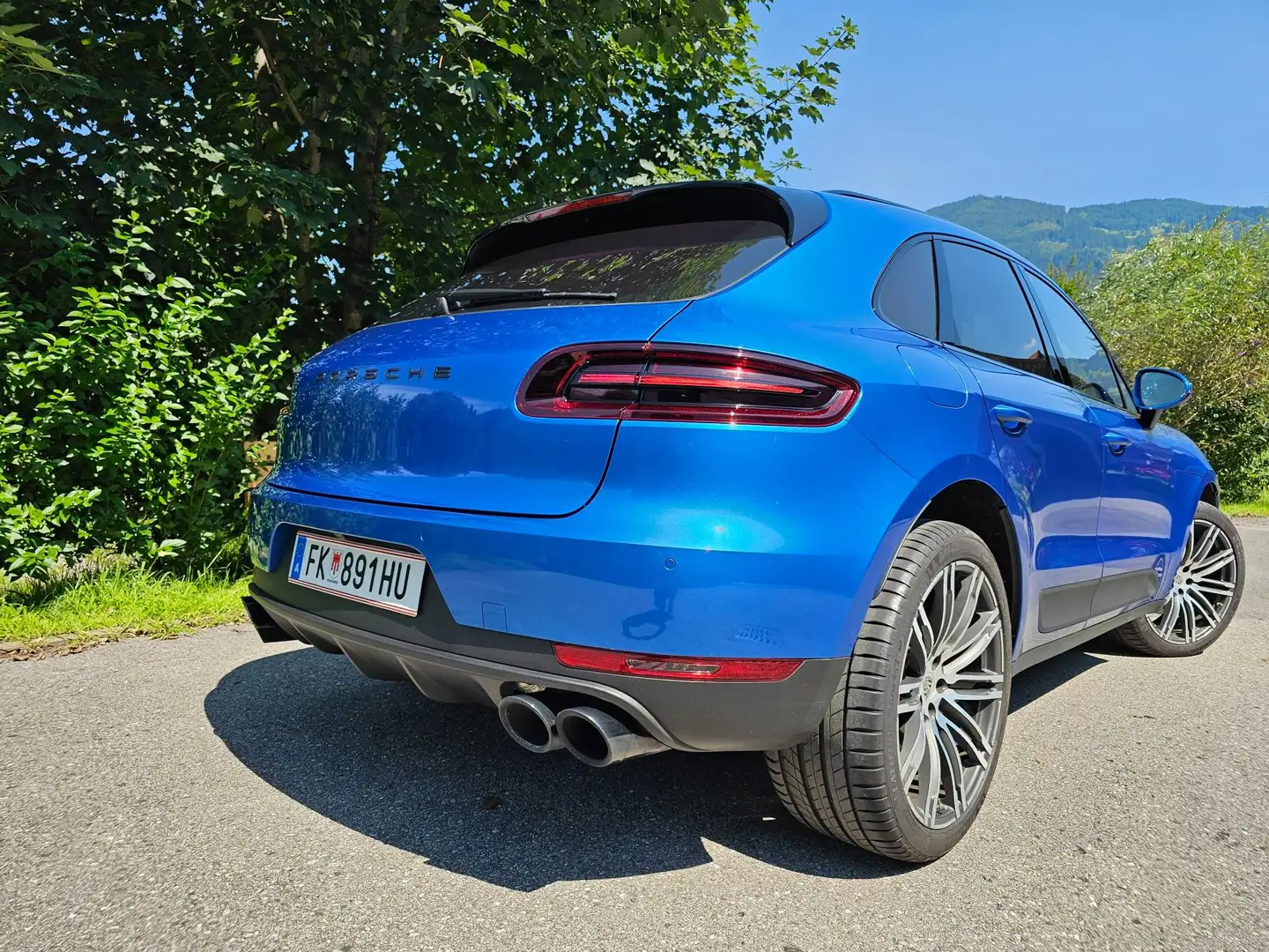 Porsche Macan Macan S 3,0 21 Zoll Räder 21 Zoll Räder Blau - 1