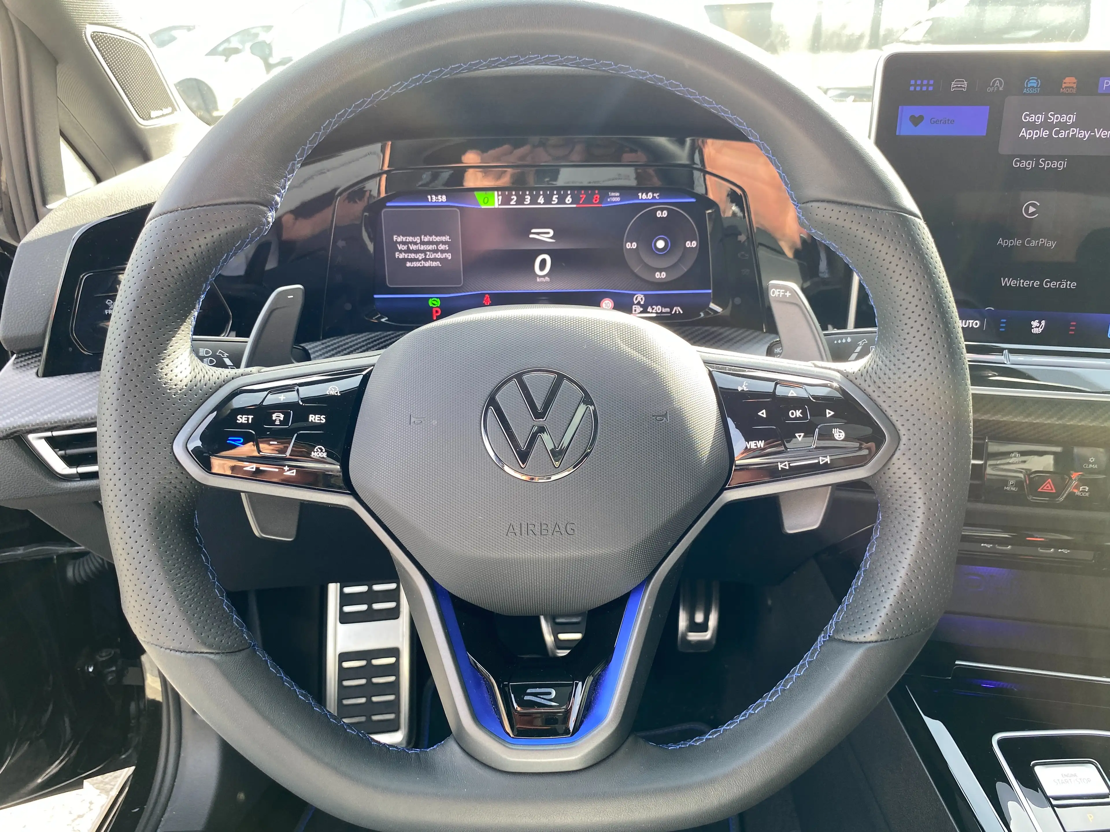 Volkswagen Golf R Golf 2.0 TSI OPF 4Motion DSG R Black Edition — photo 9