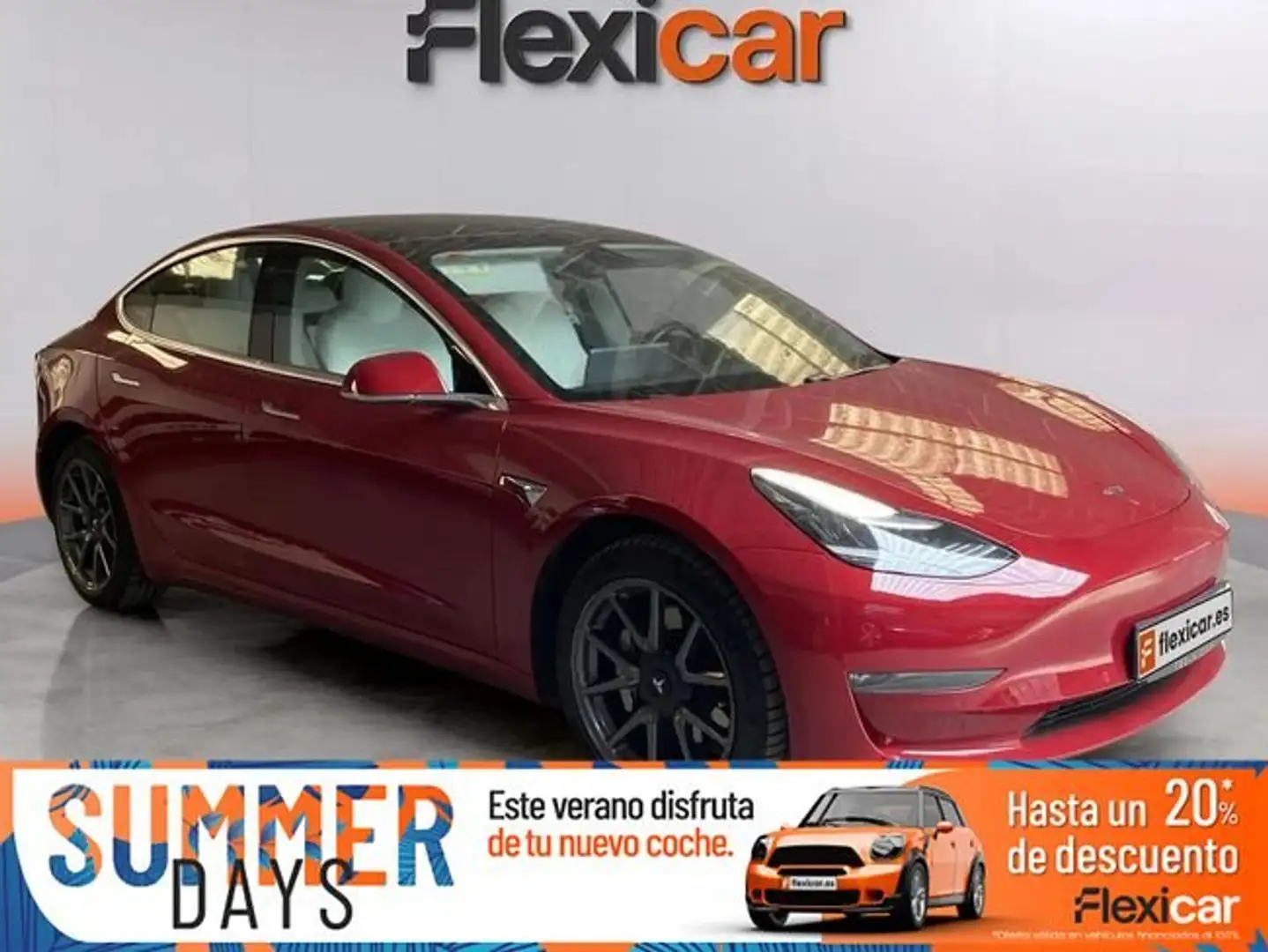 Tesla Model 3 Gran+Autonom%C3%ADa+AWD Burdeos - 1