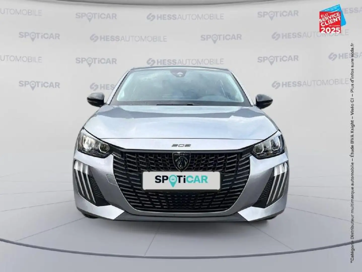 Peugeot 208 1.2 PureTech 100ch S\u0026S Active Gris - 2