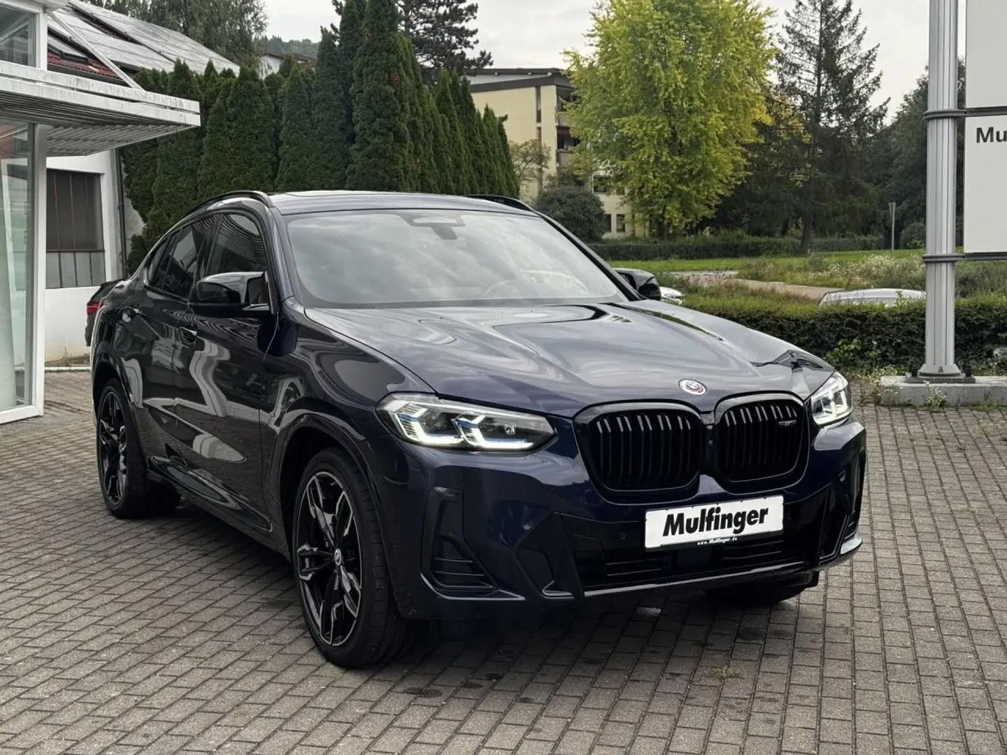 BMW X4 M 40d Standh.SurView ACC HUD PanoD.Har/Kar.21" Blu/Azzurro - 2