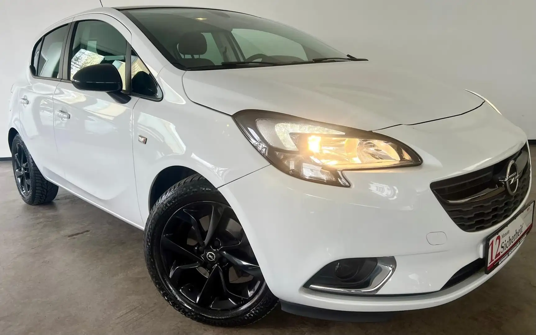 Opel Corsa E Color Edition ecoFlex Temp PDC TÜV NEU Bianco - 1