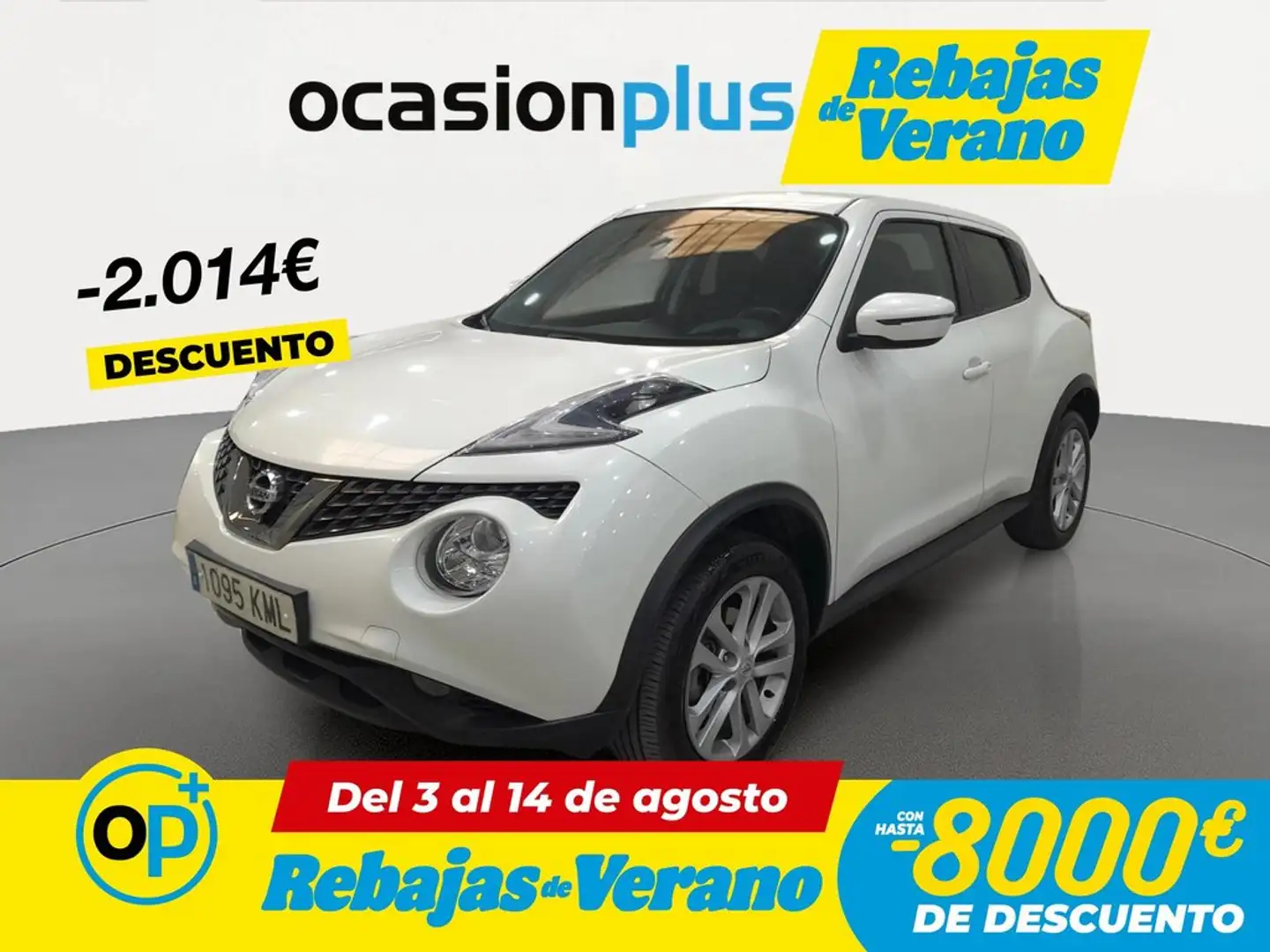 Nissan Juke 1.5dCi N-Connecta 4x2 Blanco - 1