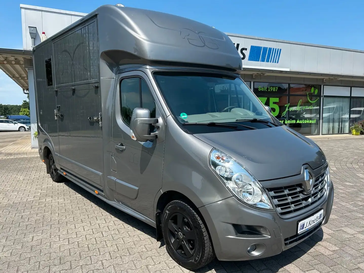 Renault Master Roelofsen Pferdetransporter Gris - 1