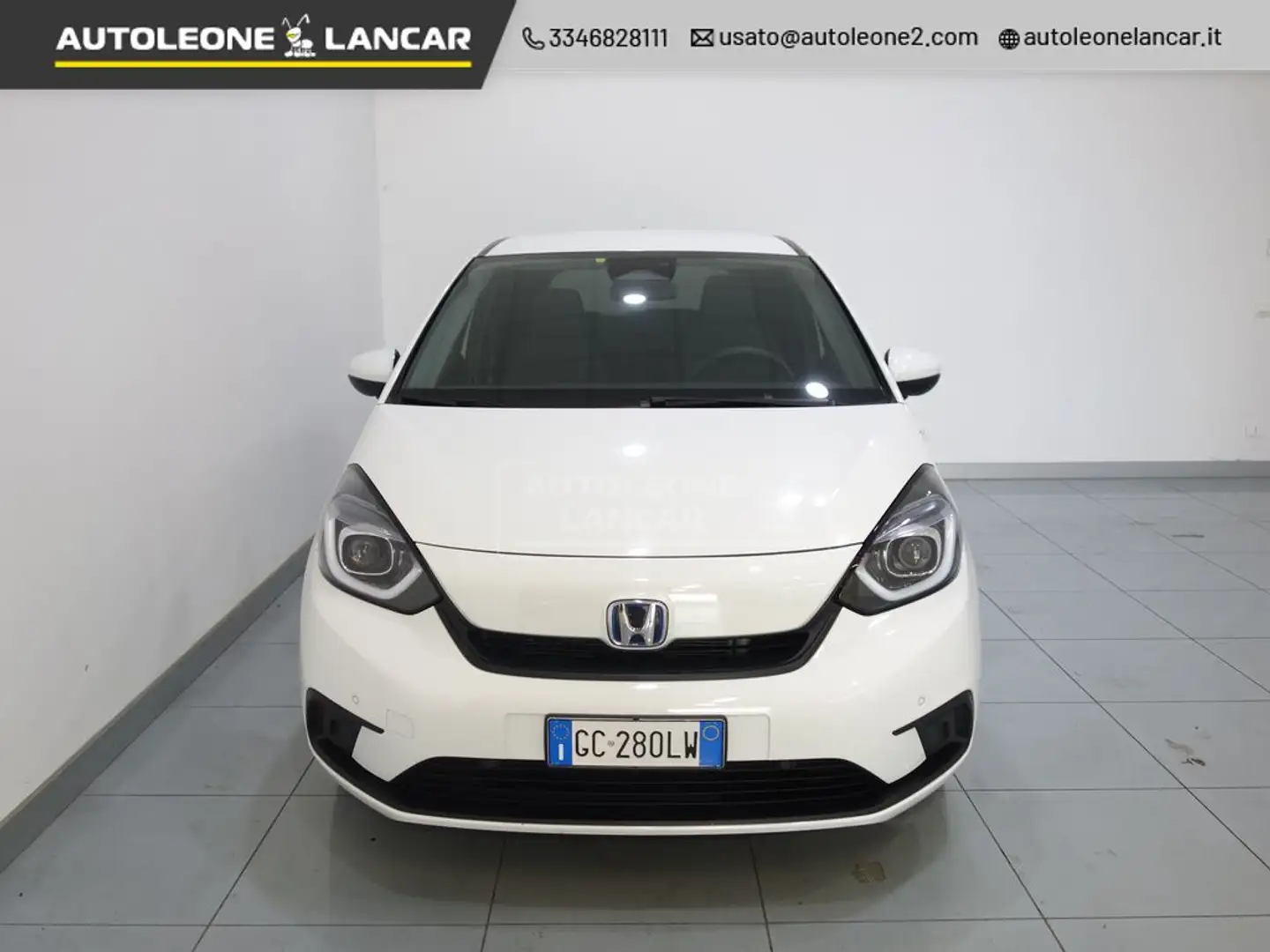 Honda Jazz 1.5 HEV Comfort eCVT 102cv E6 1 PROPRIETARIO Bianco - 2