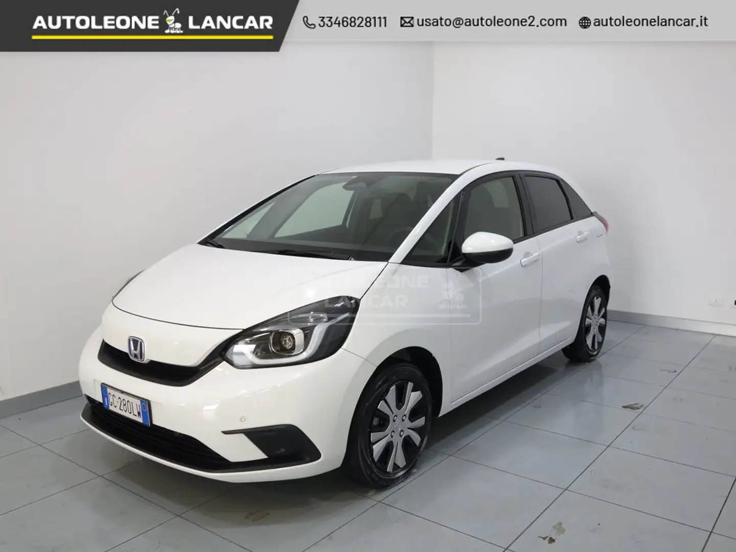 Honda Jazz 1.5 HEV Comfort eCVT 102cv E6 1 PROPRIETARIO Bianco - 1