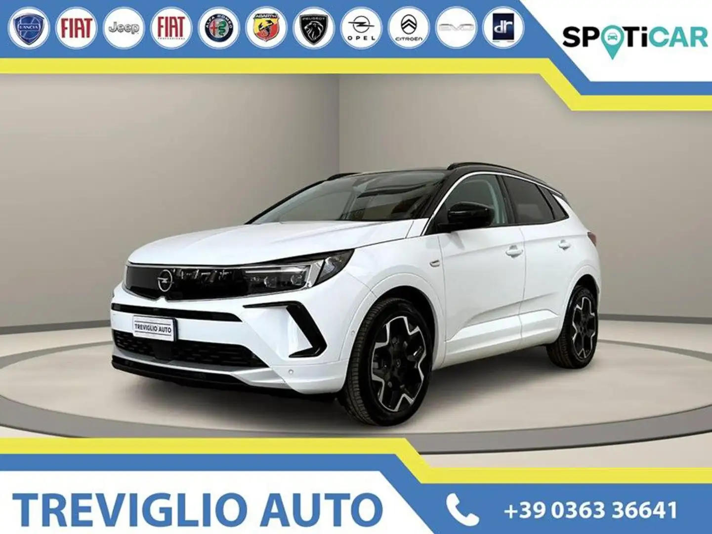 Opel Grandland 1.5 diesel Ecotec aut. Ultimate Bianco - 1