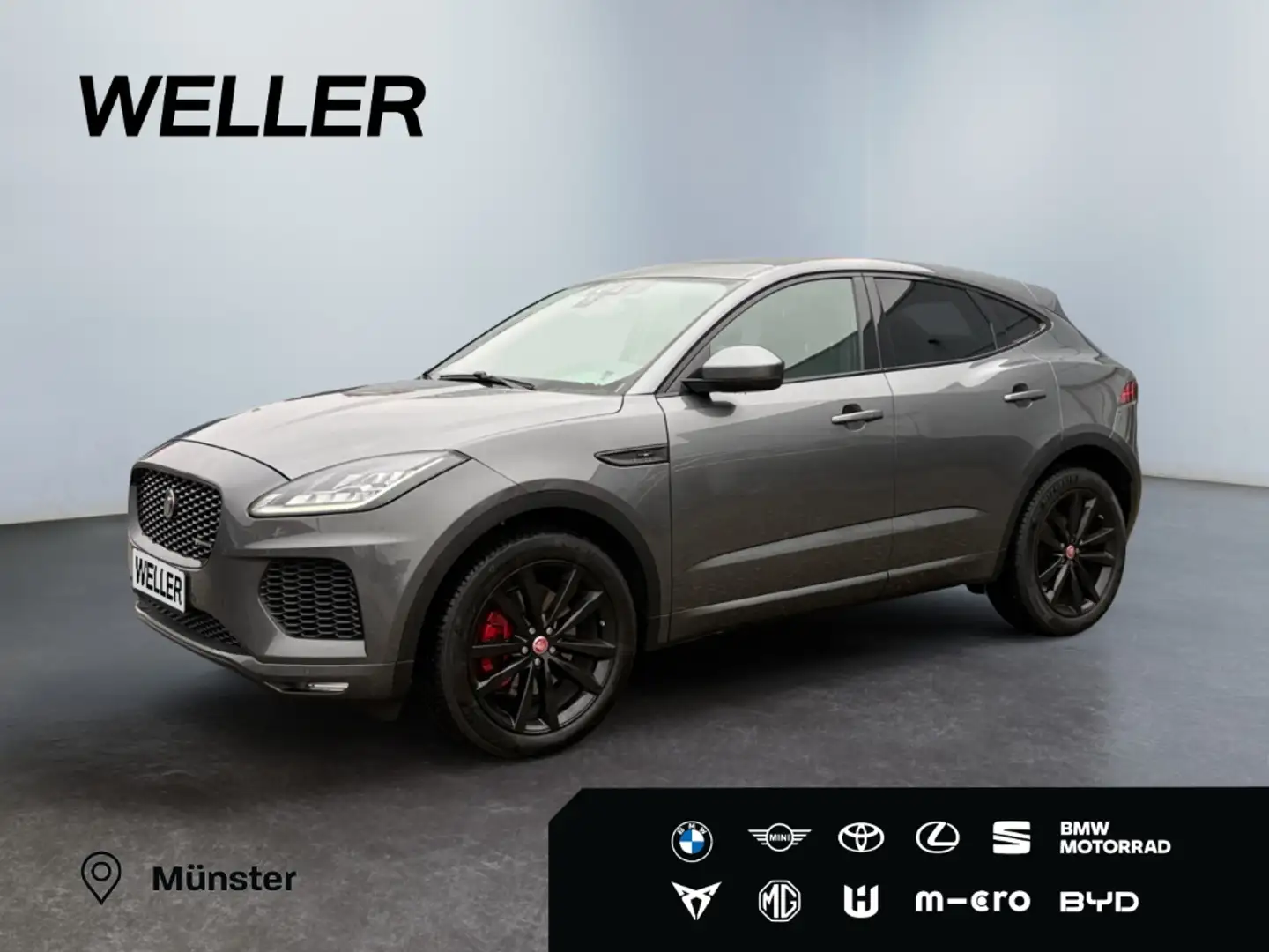 Jaguar E-Pace P250 AWD Chequered Flag *Pano*Meridian* Gris - 1