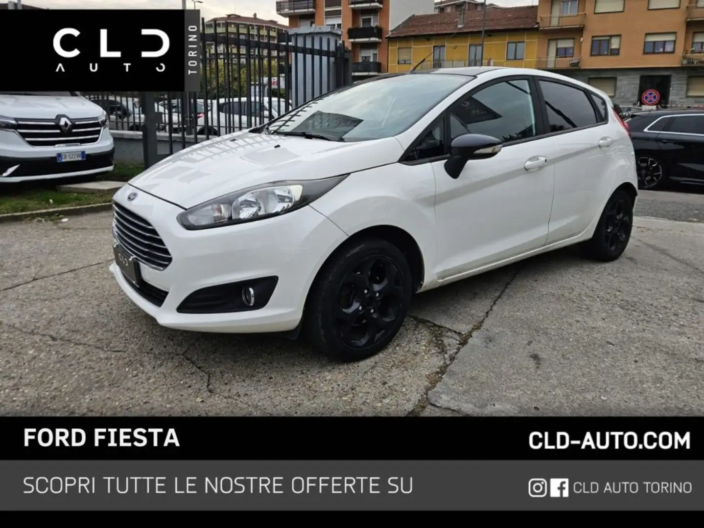 Ford Fiesta 1.0 80CV 5 porte Bianco - 1