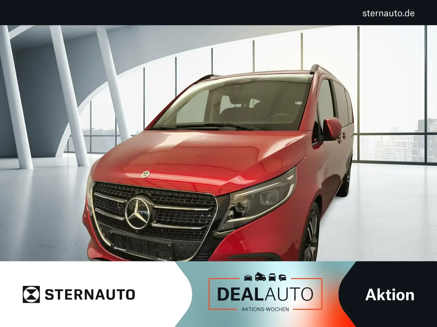Mercedes-Benz V 300 V 300 d Style/L DISTR.BEAM Standh.Widescreen AHK Rouge - 1