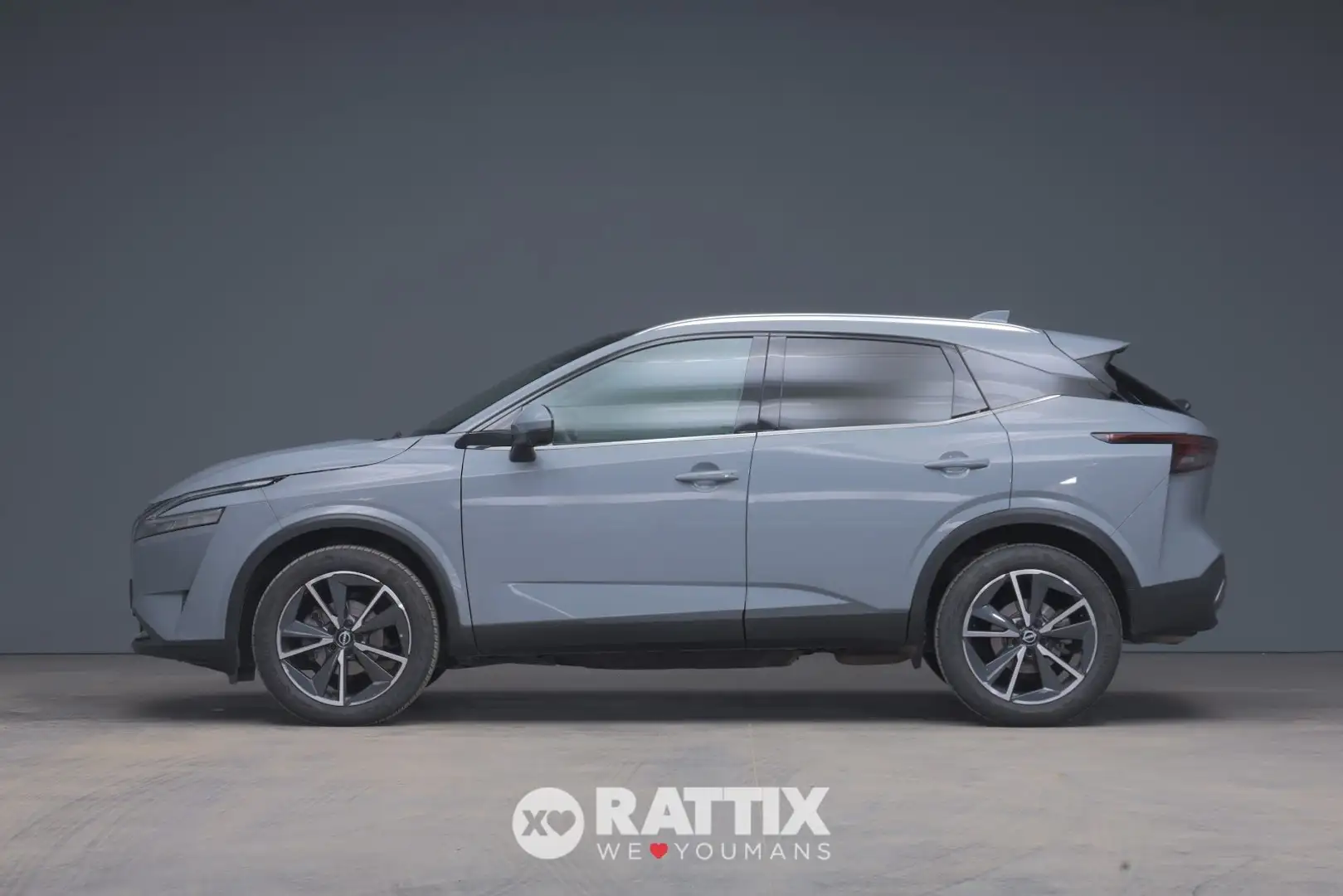 Nissan Qashqai 1.3 Mhev 140CV Tekna + tetto panoramico Grigio - 2